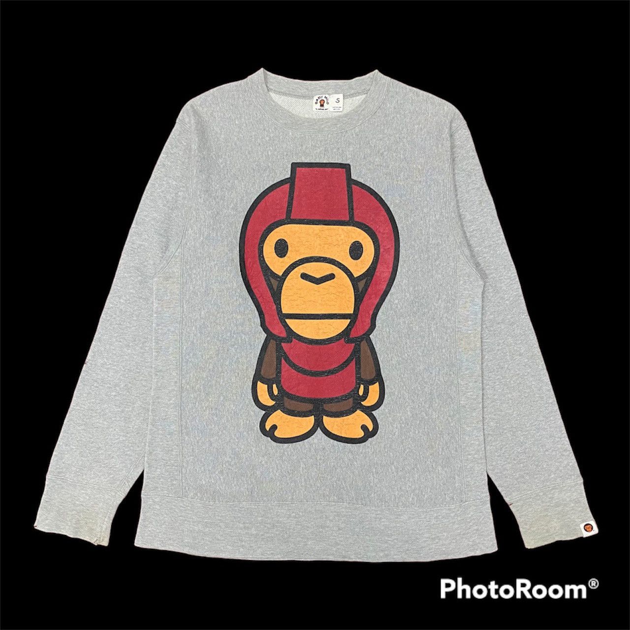 Bape Vintage Y2K Baby Milo General by A Bathing Ape Sweatshirt Size US S / EU 44-46 / 1 - 1 Thumbnail