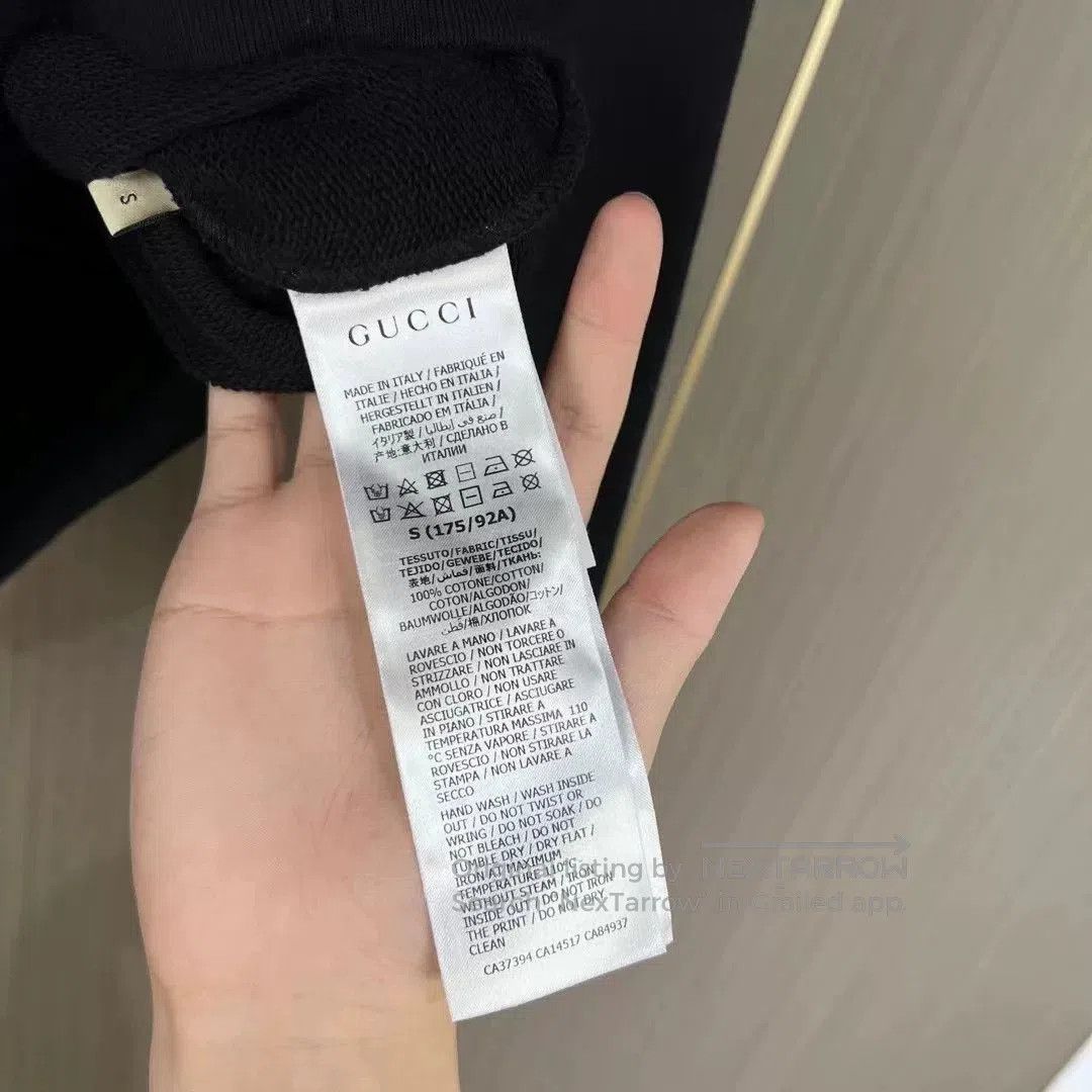 Gucci gucci x tnf logo black hoodie. Size US S / EU 44-46 / 1 - 5 Thumbnail