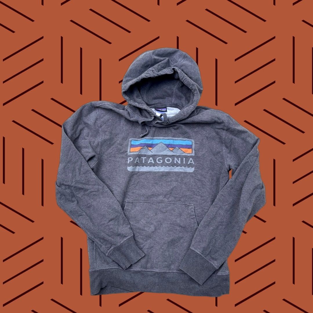 Patagonia Patagonia Men's Tres Peaks Midweight Hooded Pullover Sweatshirt Gray Size S Size US S / EU 44-46 / 1 - 1 Thumbnail