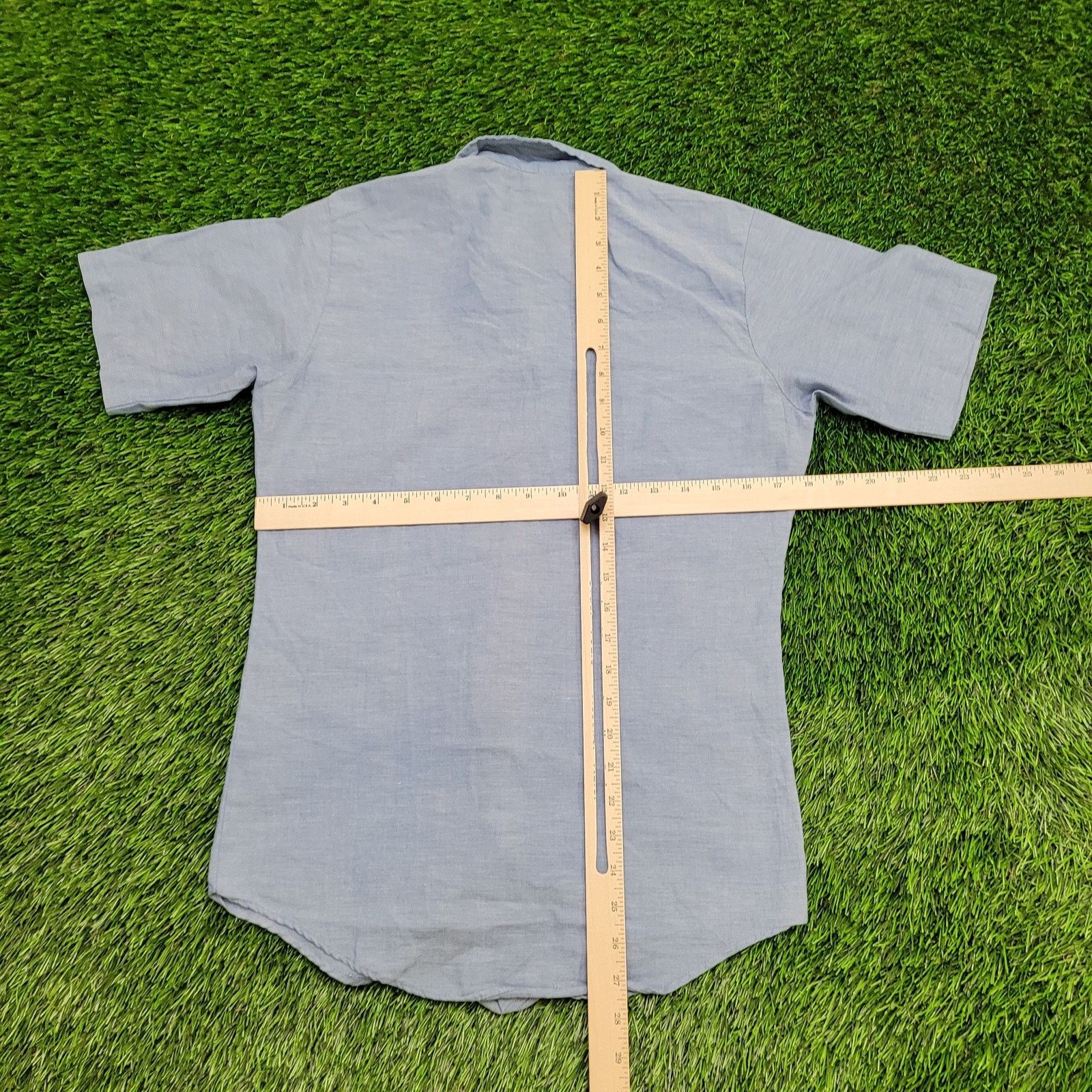 Vintage VTG 80s Seafarer Chambray Button Shirt XS/S 18x27 USA Made Size US S / EU 44-46 / 1 - 3 Thumbnail