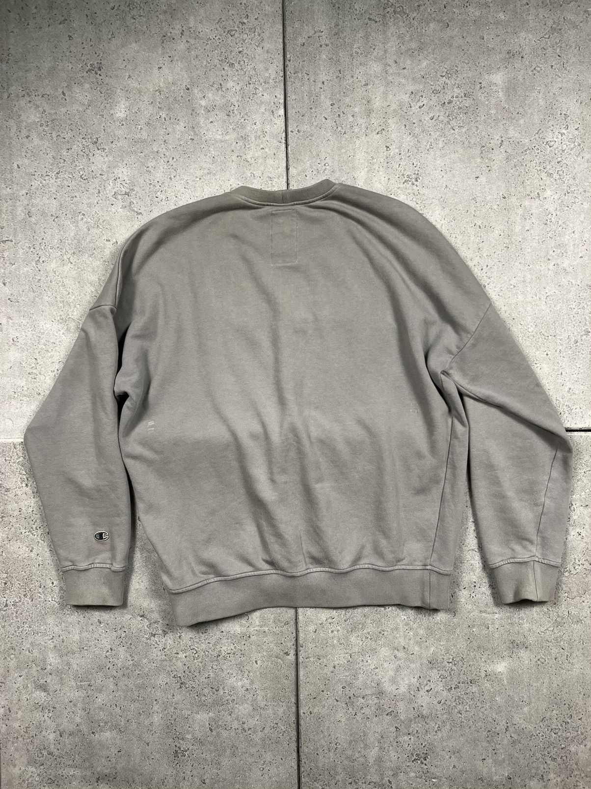 Champion × Designer × Rick Owens Rick Owens x Champion Logo Crewneck designer avantgarde Size US M / EU 48-50 / 2 - 6 Thumbnail