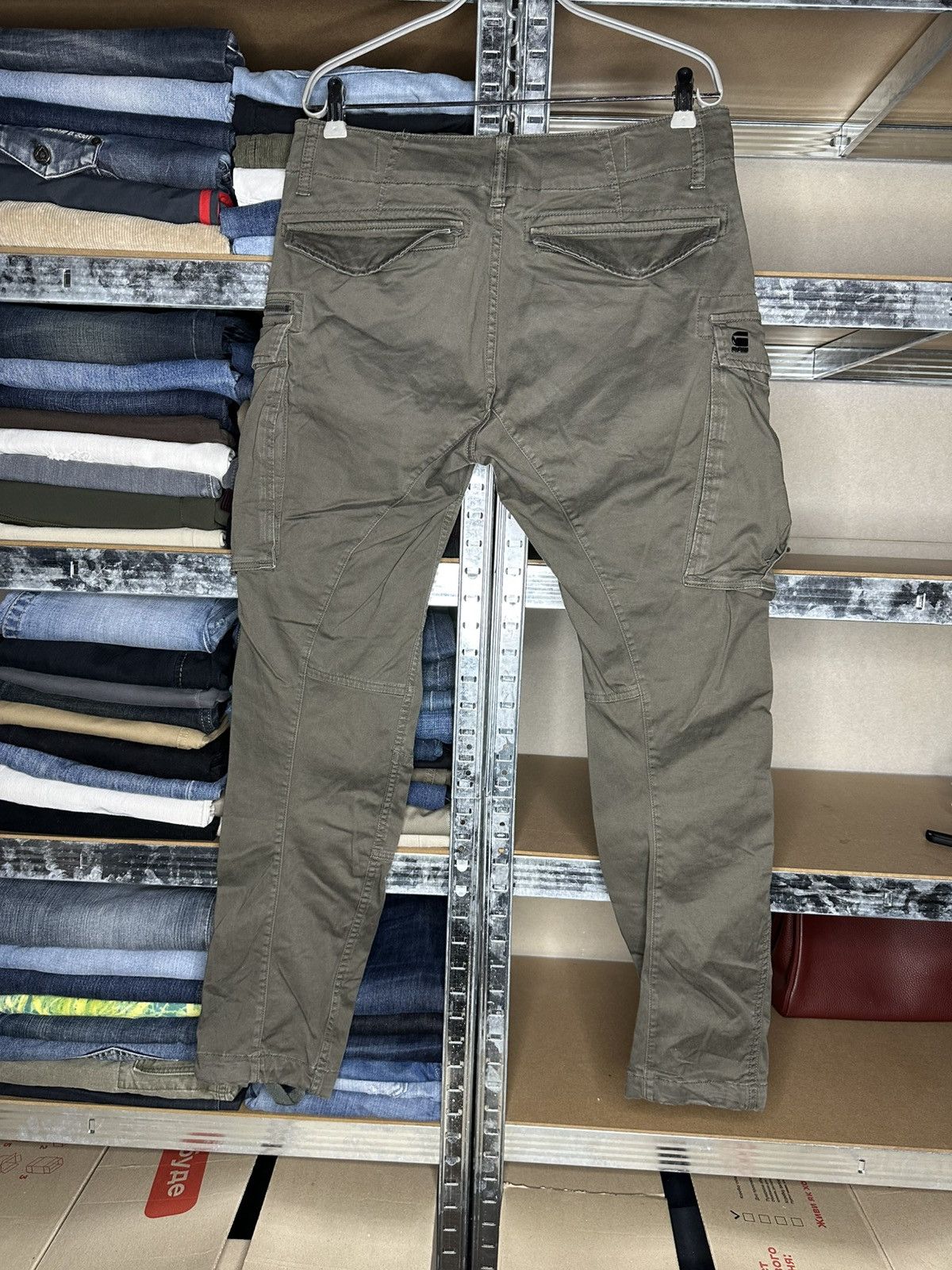 G-Star G-STAR RAW Men's Cargo Military Pants Size 30x32 Size US 30 / EU 46 - 2 Thumbnail