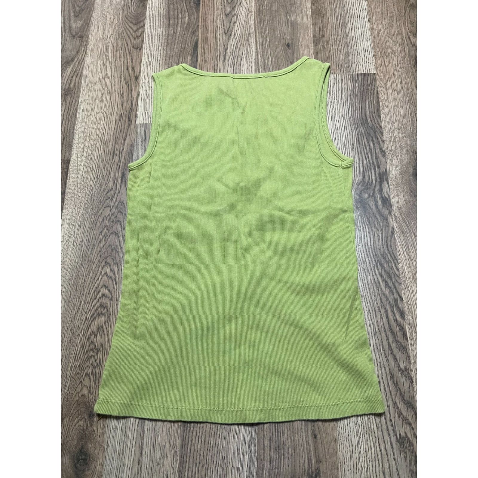 Vintage St. John's Bay Tank Top Women's Size Medium Green Sleeveless Size M / US 6-8 / IT 42-44 - 2 Thumbnail