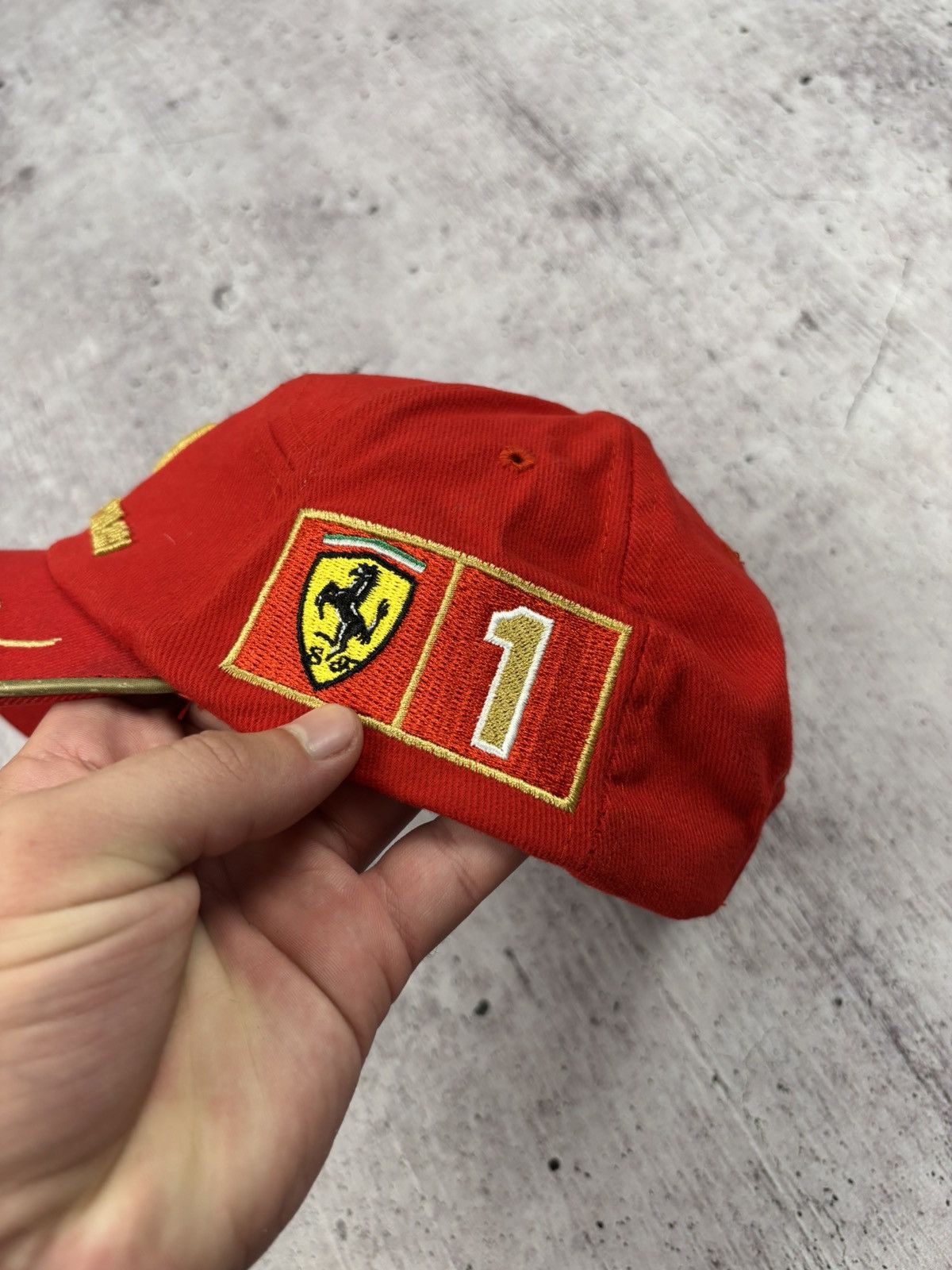 Ferrari Formula 1 x Michael Schumacher 2001 vintage cap One Size Size ONE SIZE - 3 Thumbnail
