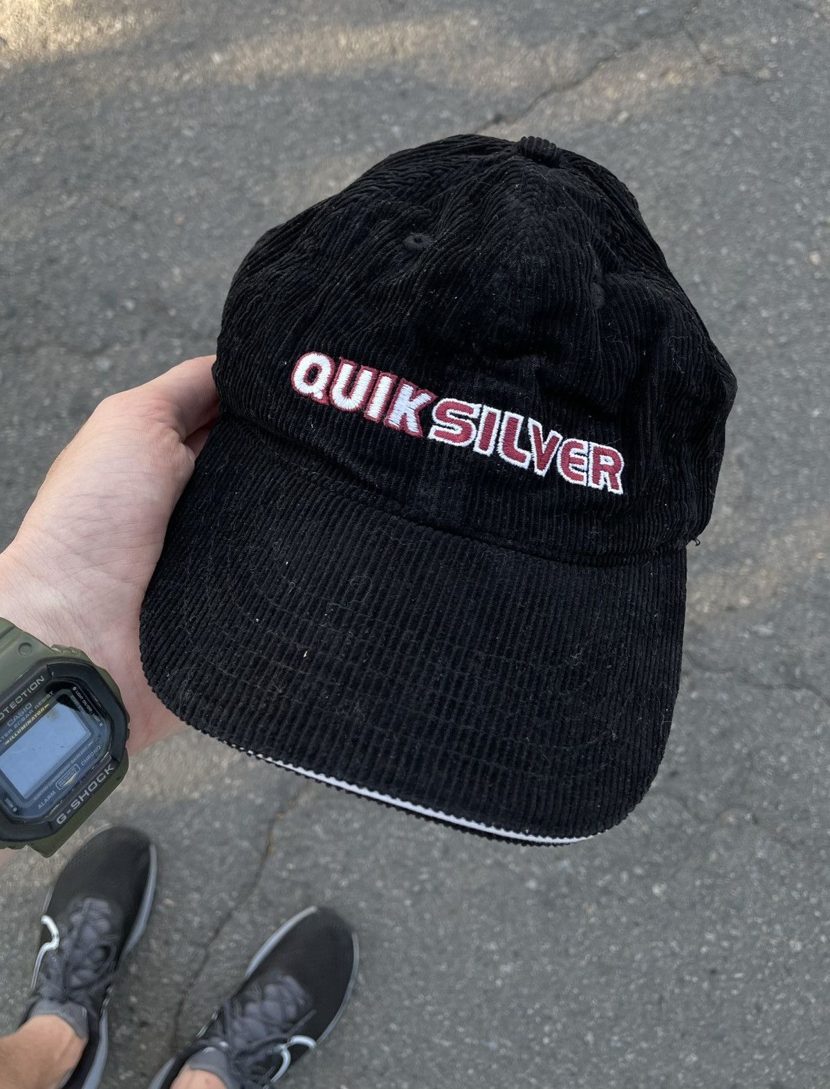 Quiksilver 🔥 QUIKSILVER RARE HAT CAP VINTAGE USA VELVET HYPE Y2K Size ONE SIZE - 3 Thumbnail