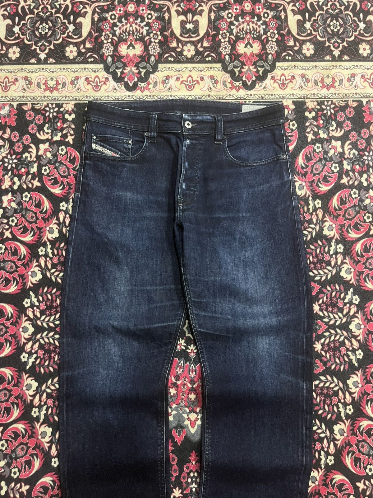 Diesel Vintage Diesel Larkee Indigo Washed Relaxed Jeans Size US 32 / EU 48 - 3 Thumbnail