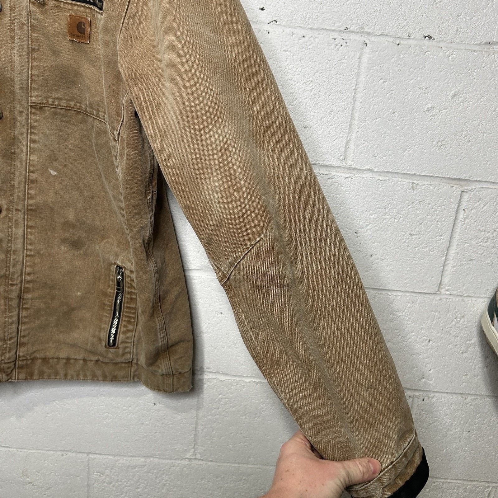 Carhartt Y2K Carhartt Sandstone Multi-Pocket Jacket “Brown” J285 BRN Size US L / EU 52-54 / 3 - 8 Thumbnail