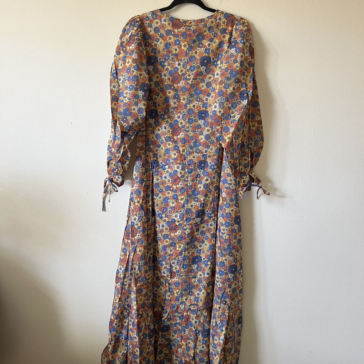 Antik Batik ANTIK BATIK Paolina floral-print cotton maxi dress size M CL Size M / US 6-8 / IT 42-44 - 6 Thumbnail