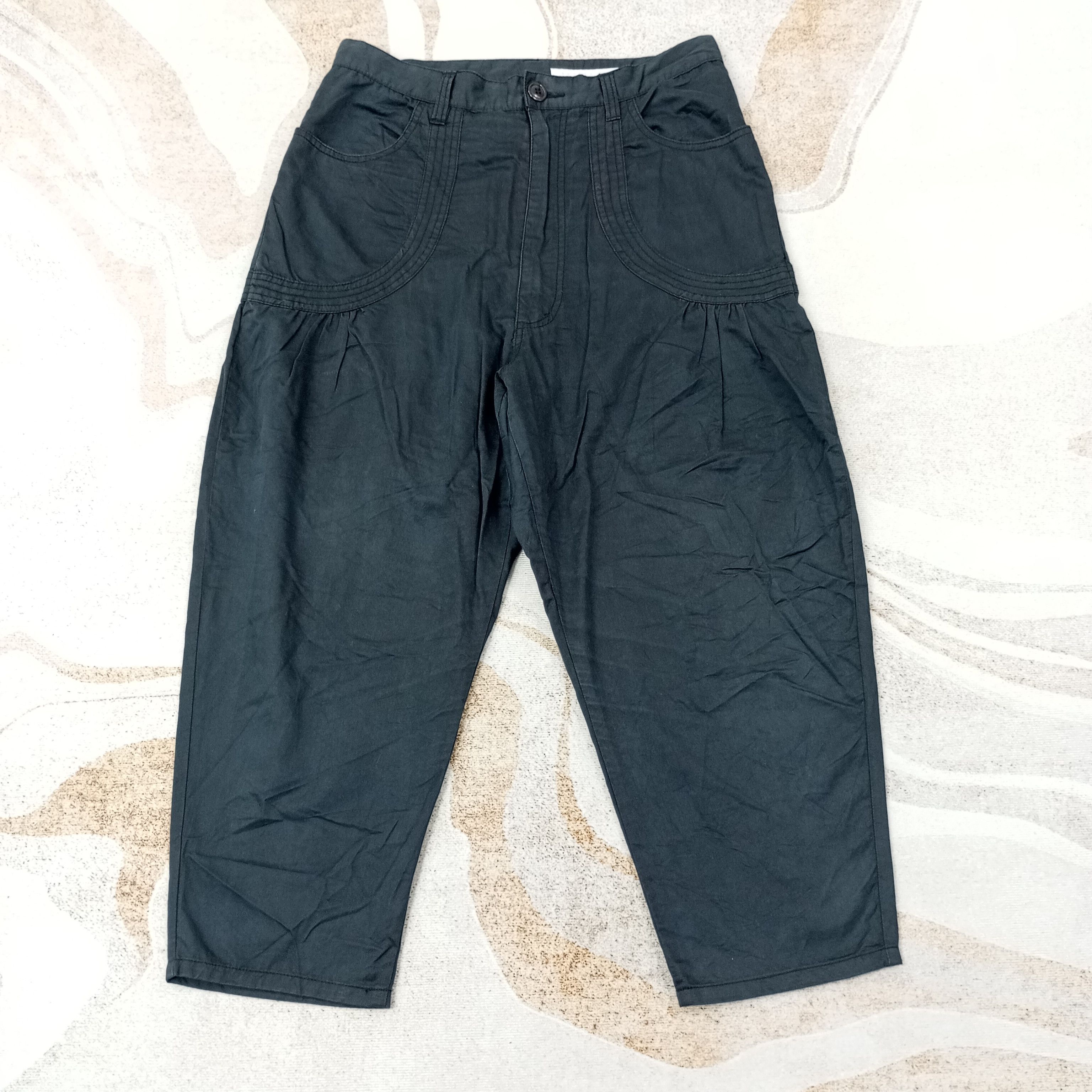 Vintage Sunaokuwahara Streetwear Pants c235n10 Size US 29 - 1 Thumbnail