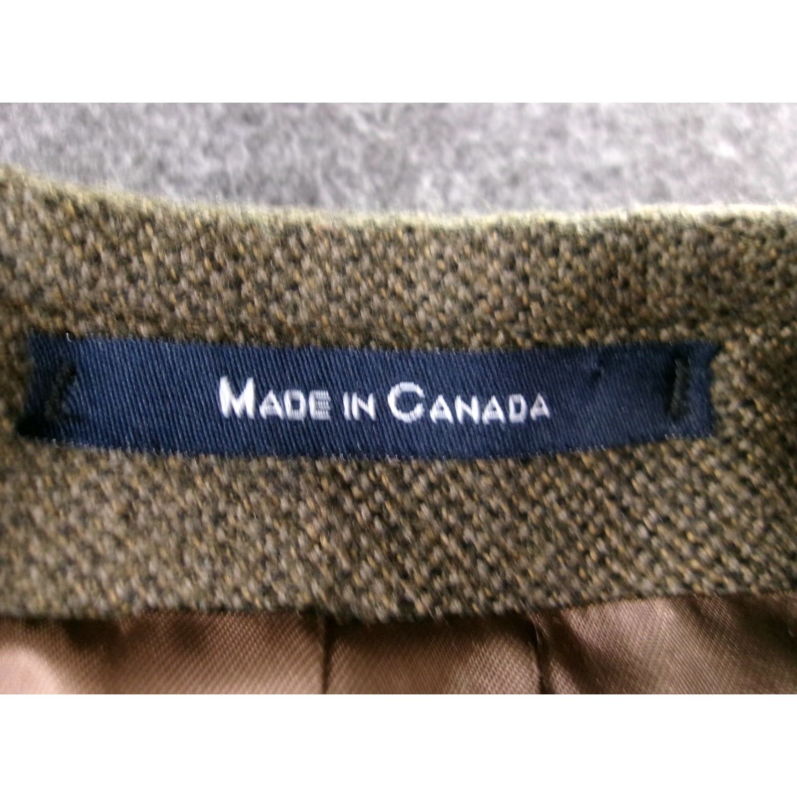 Ralph Lauren VINTAGE Ralph Lauren Blazer Men 43R Green Wool Tweed Herringbone Notch Lapel Single-Breasted 3-Button US 90s Classic Polo University Club Size US XL / EU 56 / 4 - 7 Thumbnail