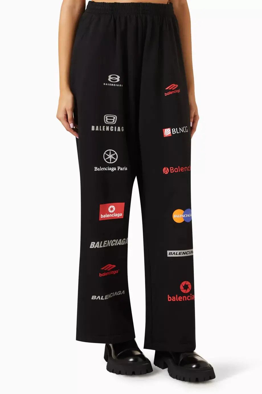 Balenciaga o1mt1gz0225 Dup / Top League Baggy Sweatpant & Jogger Size 25" / US 0 / IT 36 - 4 Thumbnail