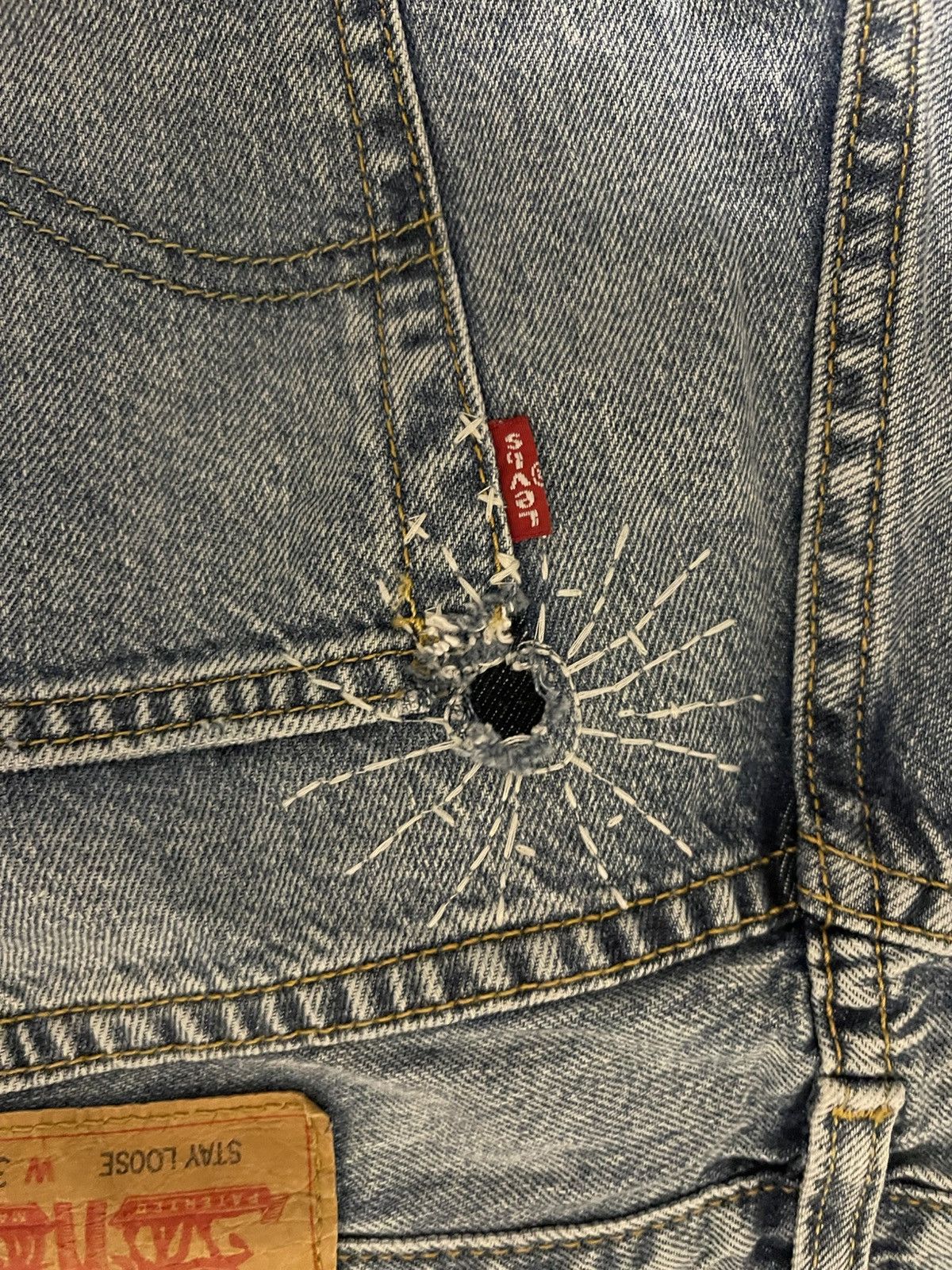 Levi's Made & Crafted Levi custom patch jeans Size US 30 / EU 46 - 5 Thumbnail