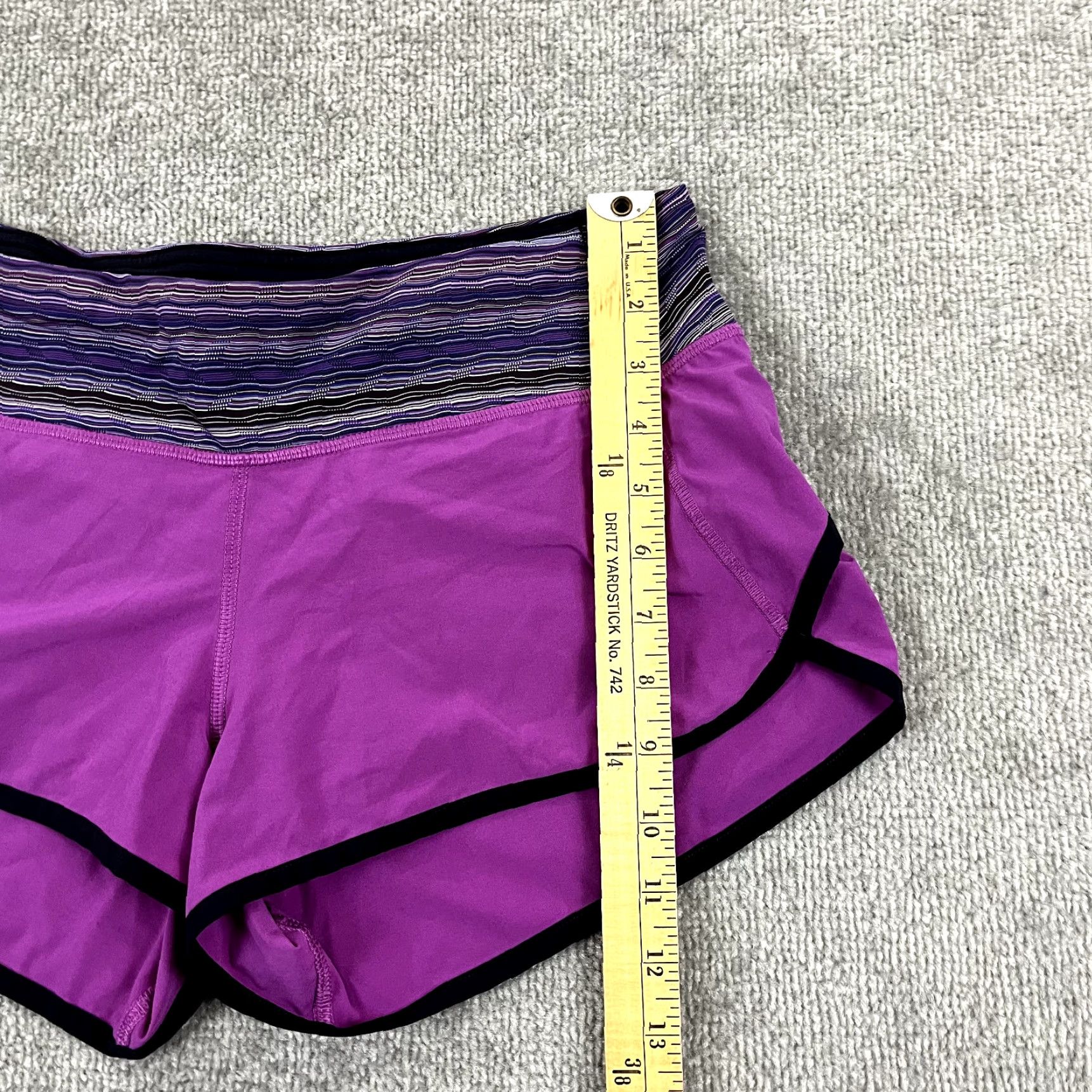 Lululemon LULULEMON Shorts Women Size 6 Speed Up Purple Lined 3" Running Gym Train Size 28" / US 6 / IT 42 - 5 Thumbnail