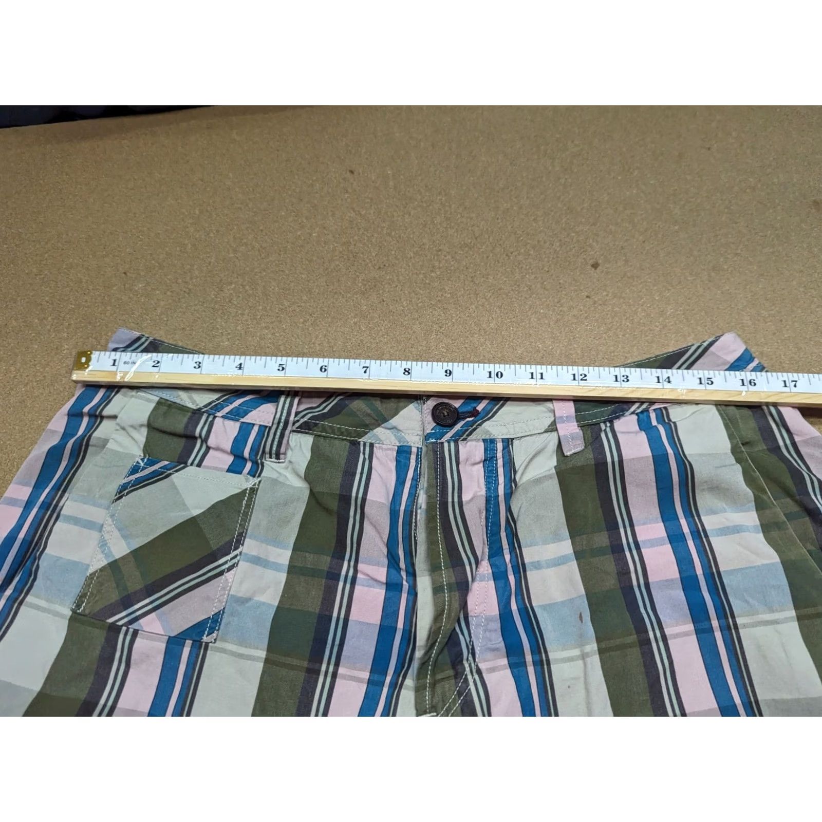 Paul Smith Paul Smith Mens Shorts Bermuda Casual Striped Drawstring Size 32 Multicolor Cotton Summer Size US 32 / EU 48 - 5 Thumbnail