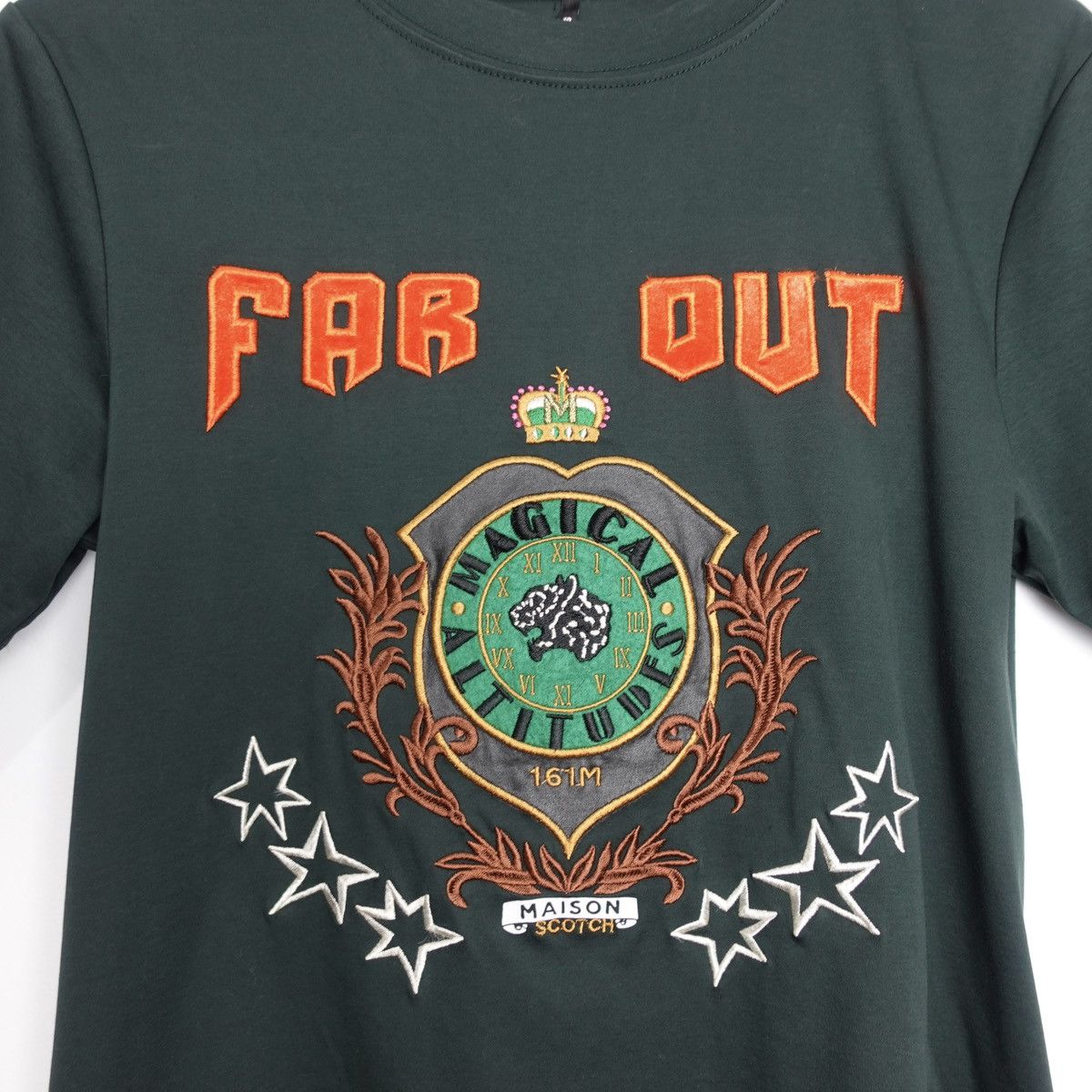 Scotch & Soda Scotch & Soda Embroidered ‘Far Out’ Tee Size XS / US 0-2 / IT 36-38 - 3 Thumbnail