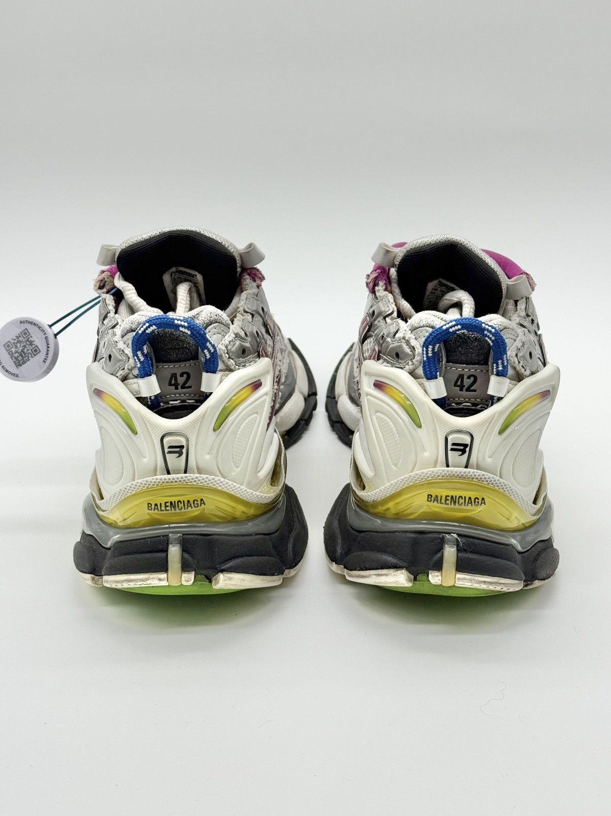 Balenciaga Size 9 - Balenciaga Runner Sneaker Multi-Color Size US 9 / EU 42 - 5 Thumbnail