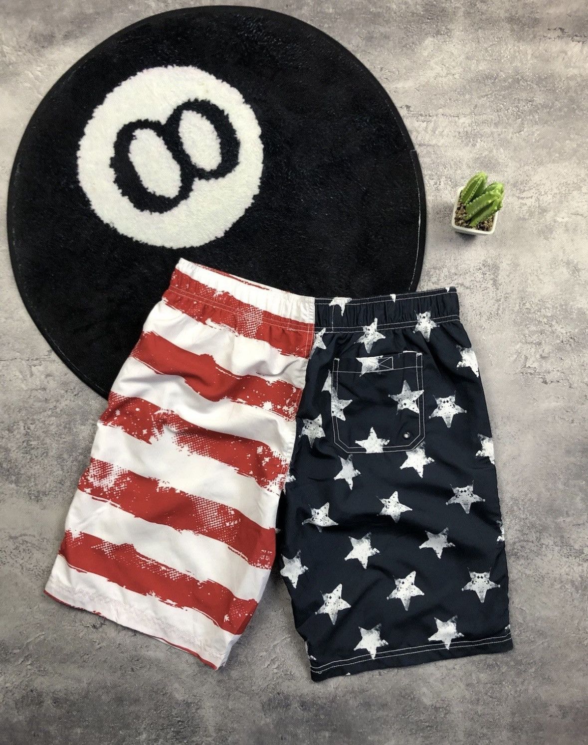 Other AMERICAN FLAG Hype Streetwear Casual Y2k Hype Shorts Rare Size US 26 / EU 42 - 9 Thumbnail