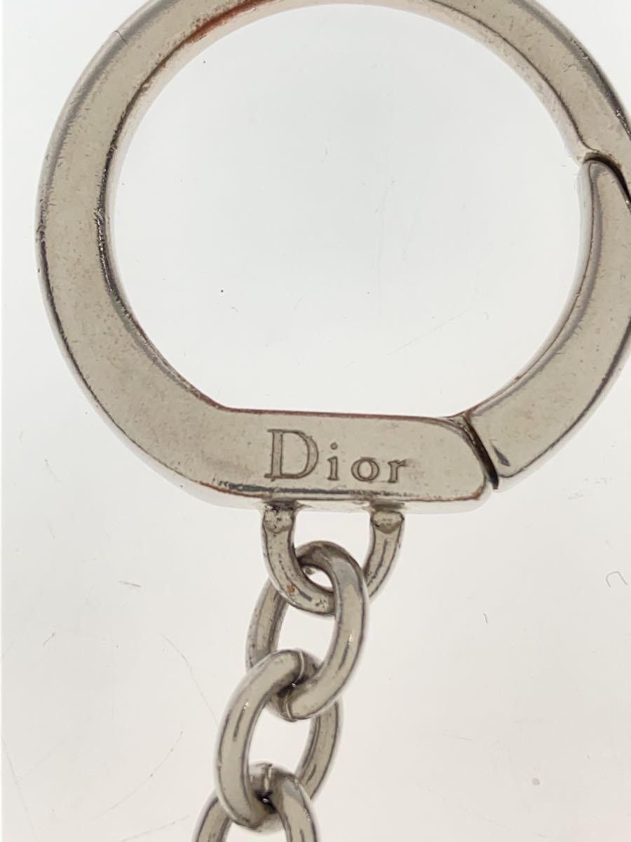 Dior Dior Stainless Steel Keychain Silver Size ONE SIZE - 3 Thumbnail