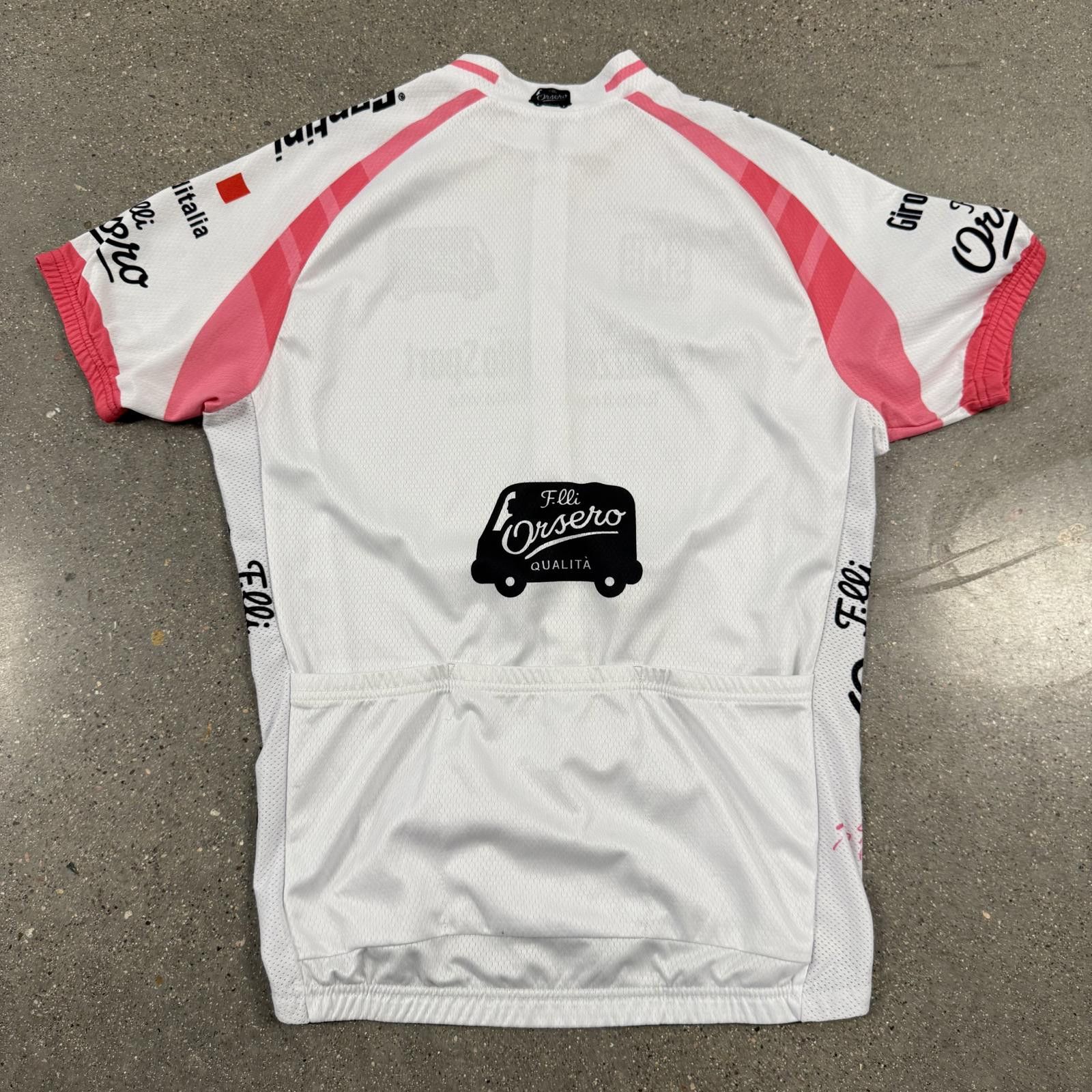 Santoni SMS Santini Cycling Jersey La Gazzetta dello Sport Size M / US 6-8 / IT 42-44 - 10 Thumbnail