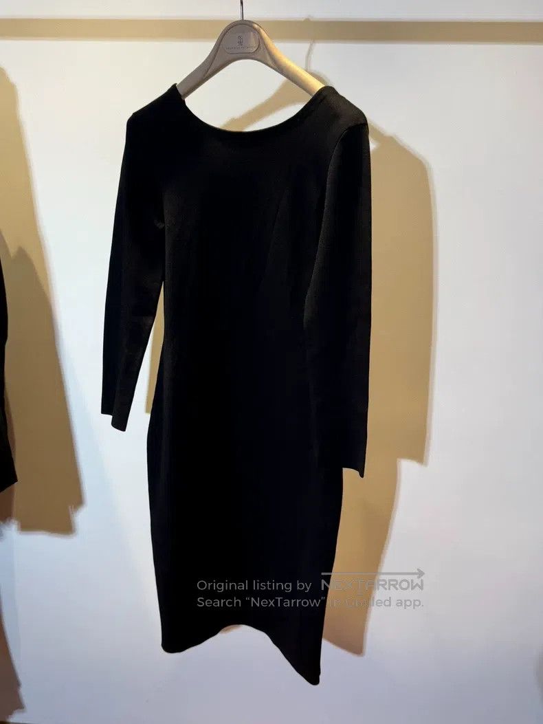 The Row The Row Long Sleeve Black Dress Size M / US 6-8 / IT 42-44 - 1 Thumbnail