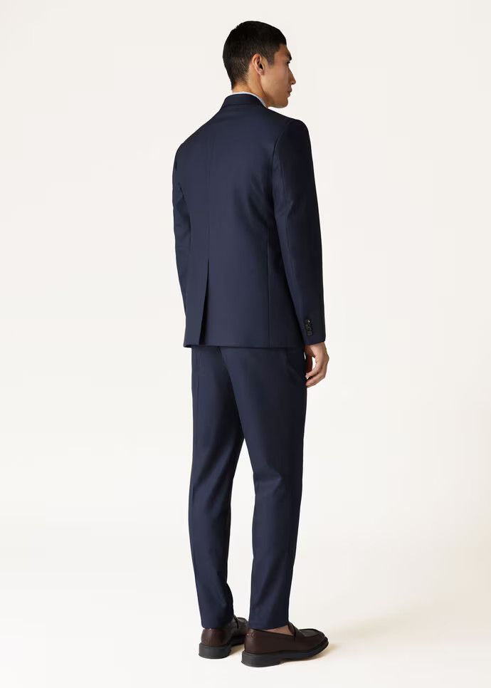 Loro Piana o1w1db10725 FAO0603 International Suit in Navy Blue Size US S / EU 44-46 / 1 - 5 Thumbnail