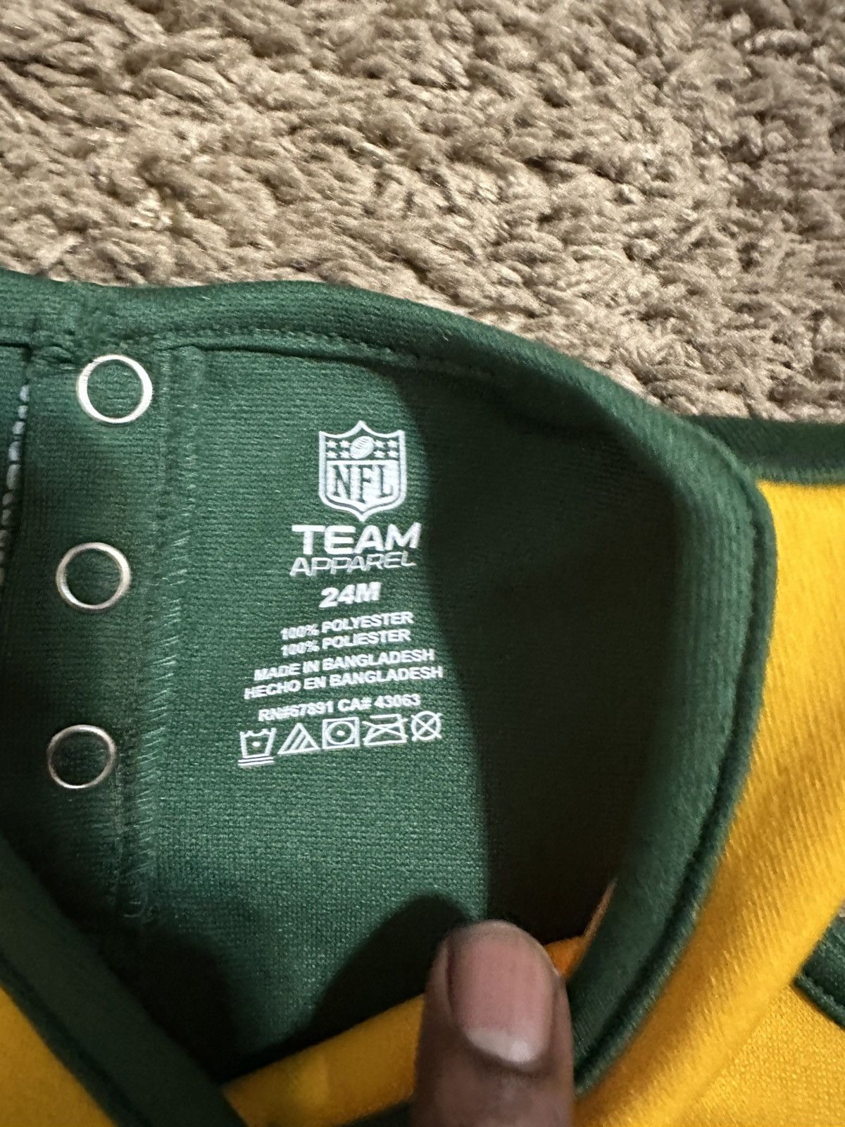 NFL Vintage NFL Green Bay Packers cheerleading 24 months Dress Size XXS / US 00 / IT 34 - 2 Thumbnail