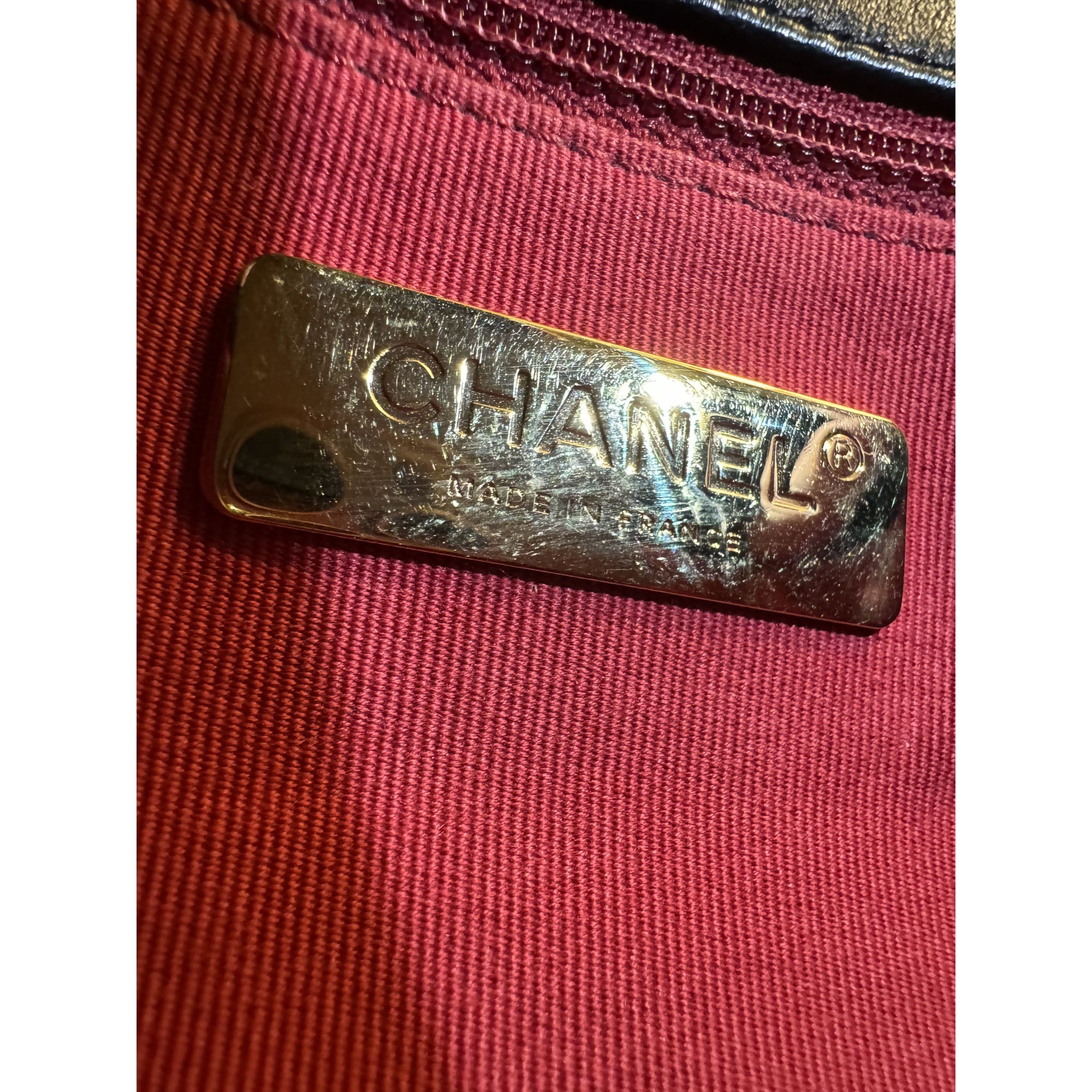 Chanel Chanel Black Quilted Leather Chain Shoulder Bag With Logo De Size ONE SIZE - 6 Thumbnail