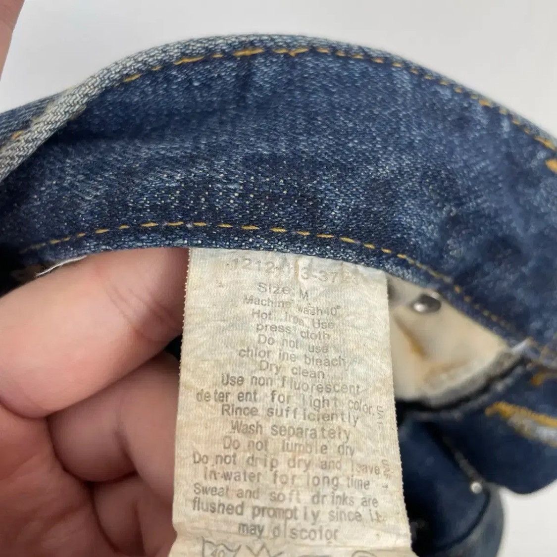 Raf Simons Raf Simons Distressed Japan Denim Pants Size US 32 / EU 48 - 9 Thumbnail