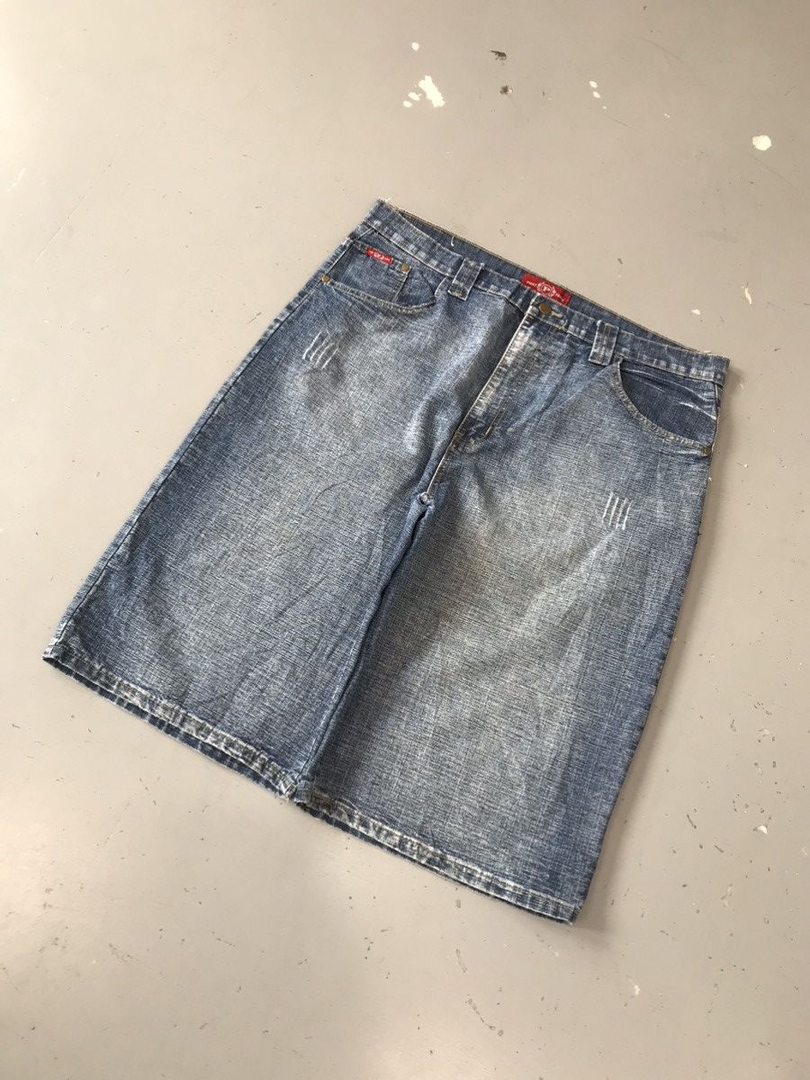 Phat Farm × Southpole × Vintage Vintage rare phat farm denim jort Size US 39 - 4 Thumbnail