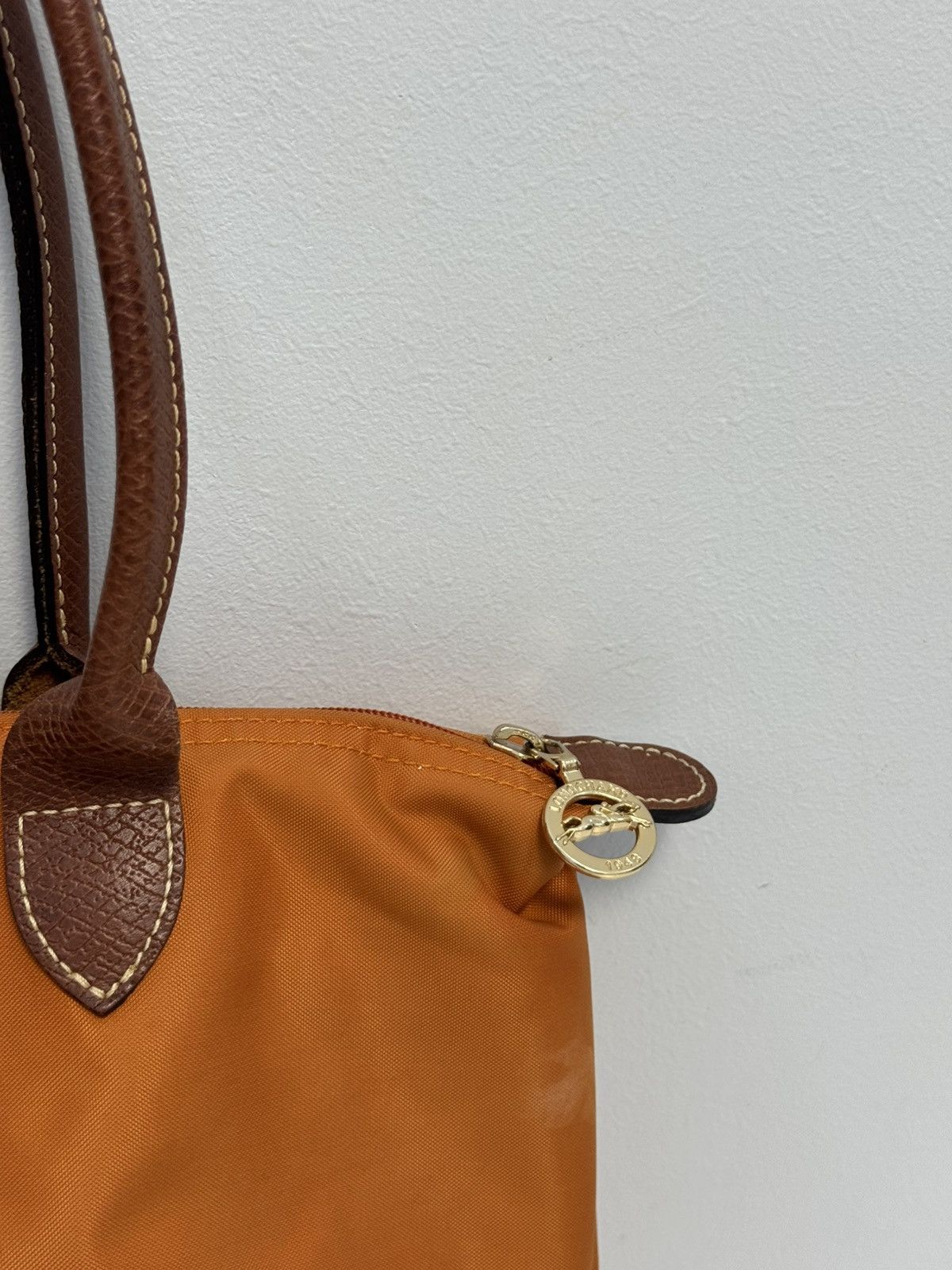 Longchamp Vintage Longchamp women's orange Bag Size ONE SIZE - 9 Thumbnail