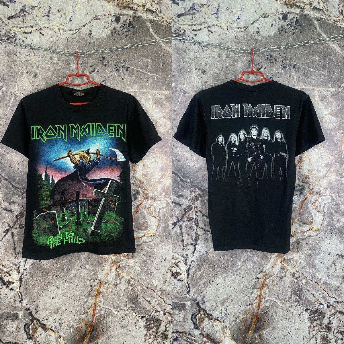 Iron Maiden × Vintage Men’s Iron Maiden T-Shirt Rock Size M Medium Size US M / EU 48-50 / 2 - 1 Thumbnail