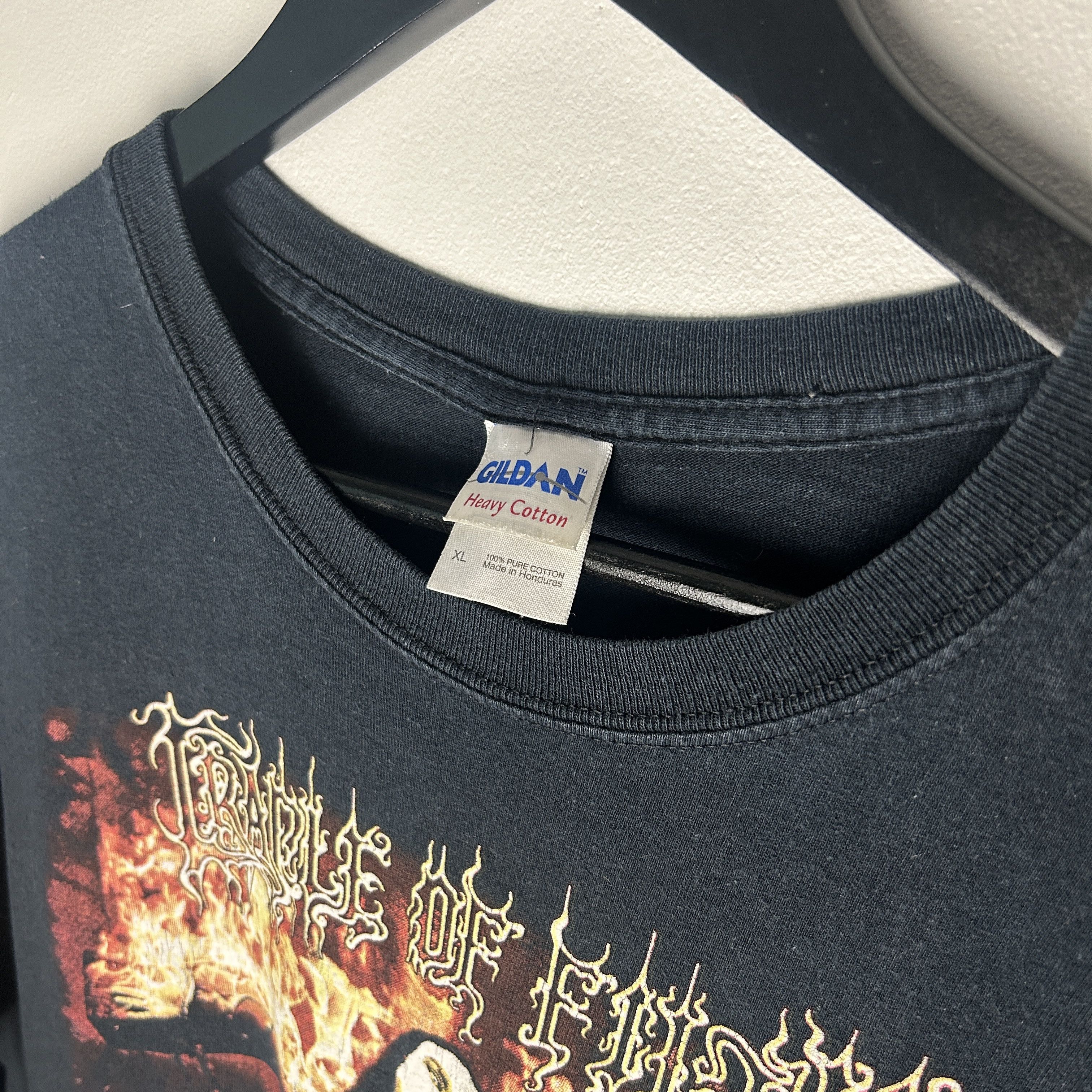 Band Tees Vintage Cradle Of Filth Band T-shirt Size US XL / EU 56 / 4 - 5 Thumbnail