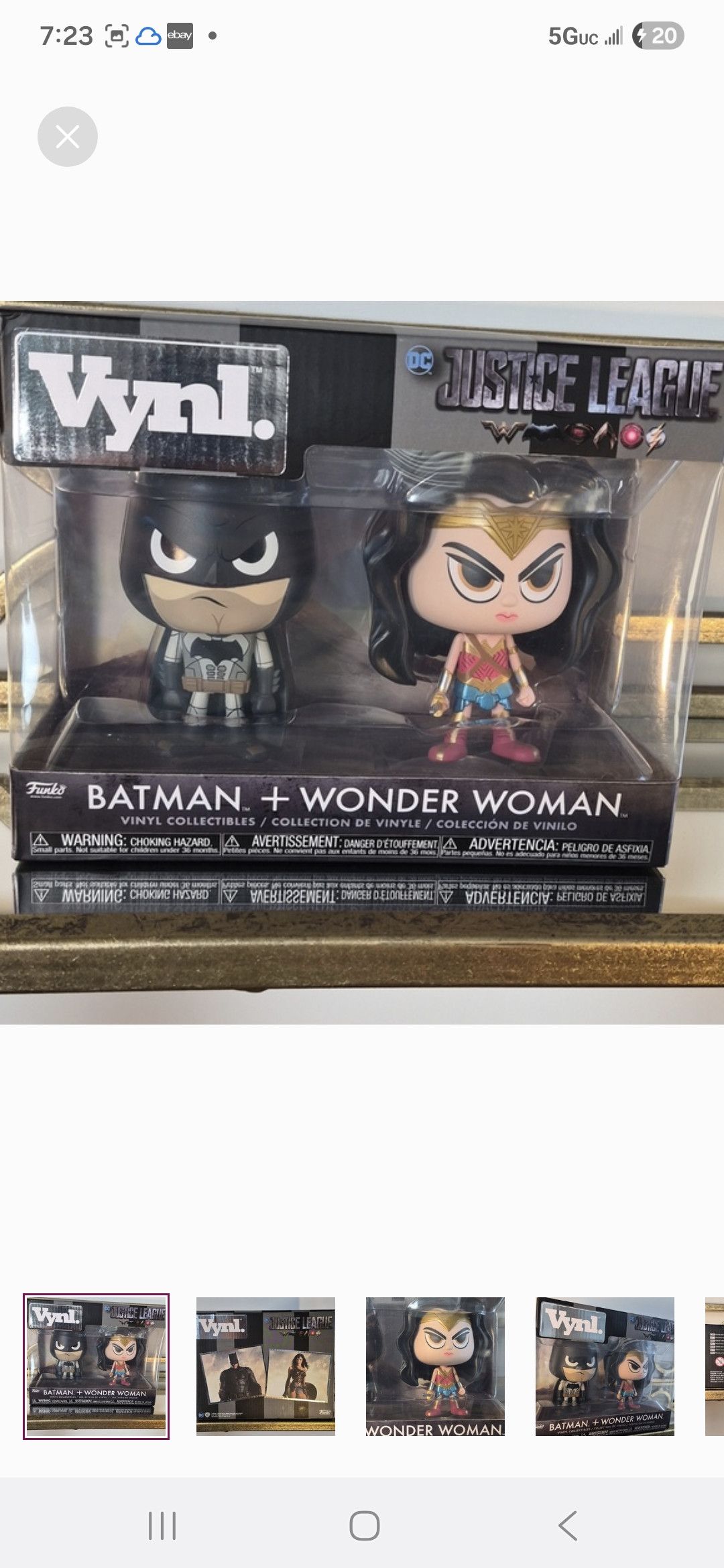 Other Funko Pop Vynl×DC Justice League Batman & WonderWoman Vinyls Size ONE SIZE - 4 Thumbnail