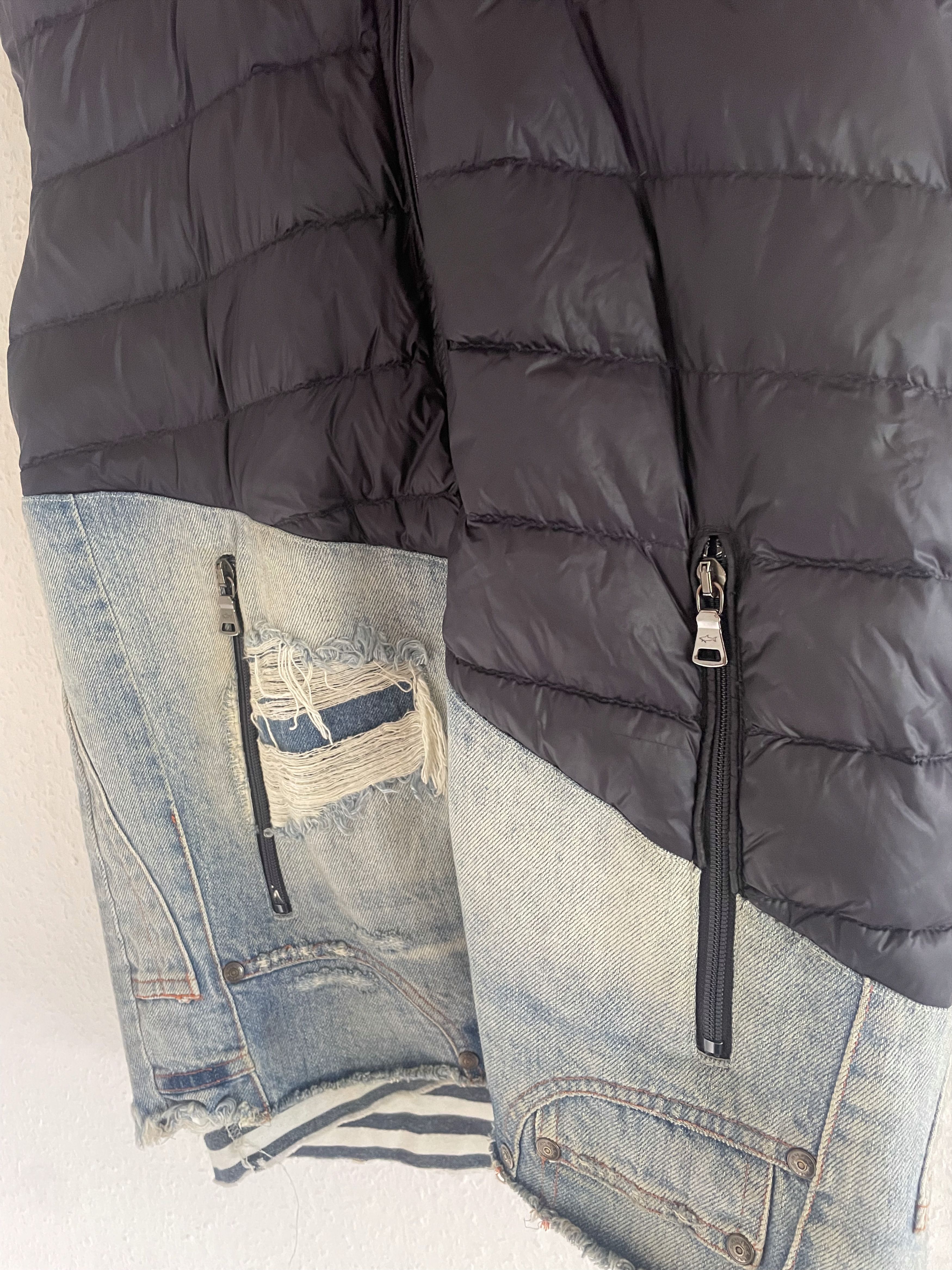 Greg Lauren × Paul & Shark Hybrid Puffer Vest Size US XS / EU 42 / 0 - 11 Thumbnail