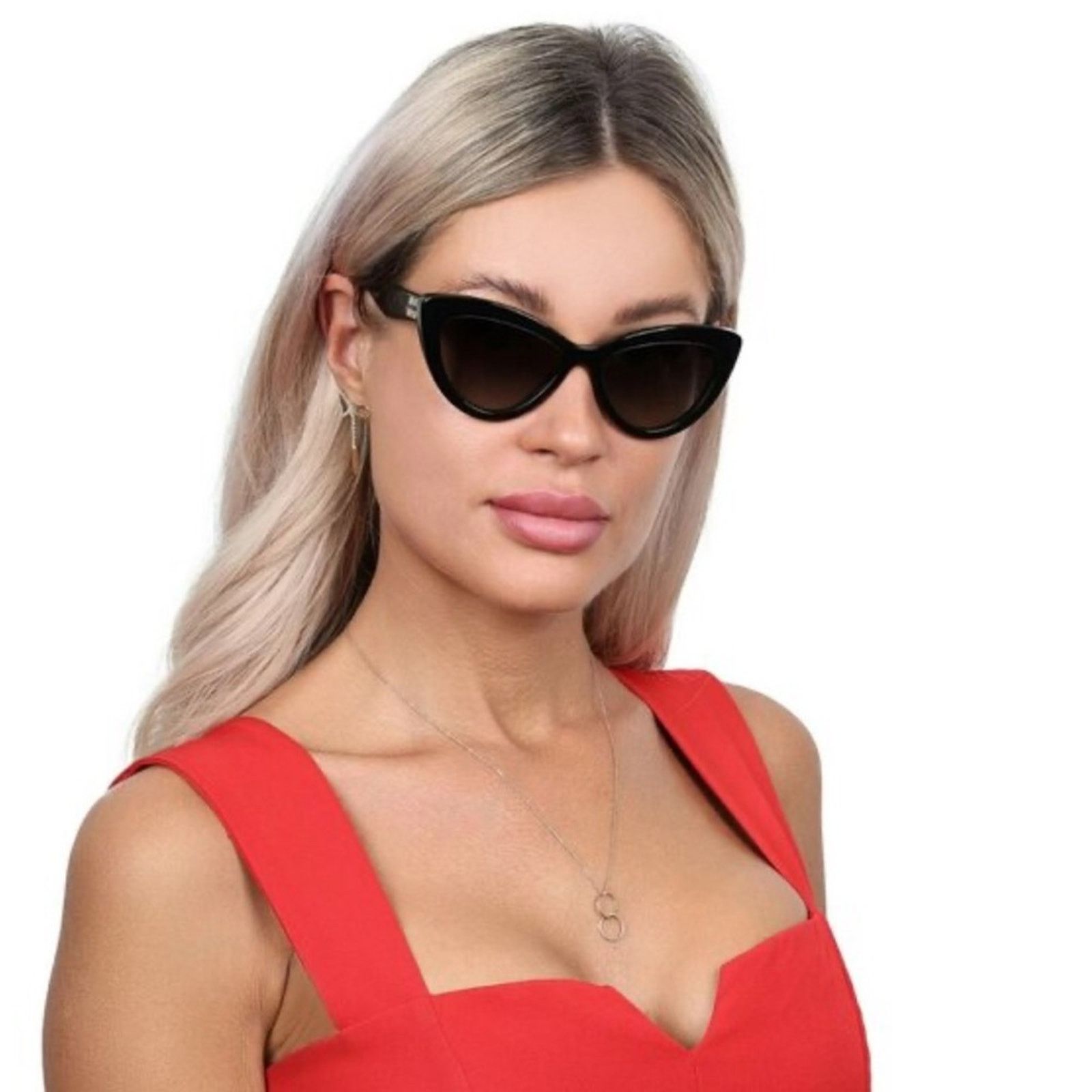 Miu Miu NEW MIU MIU MU04YS 1AB5D1 Black Gradient Grey Women Size ONE SIZE - 1 Thumbnail