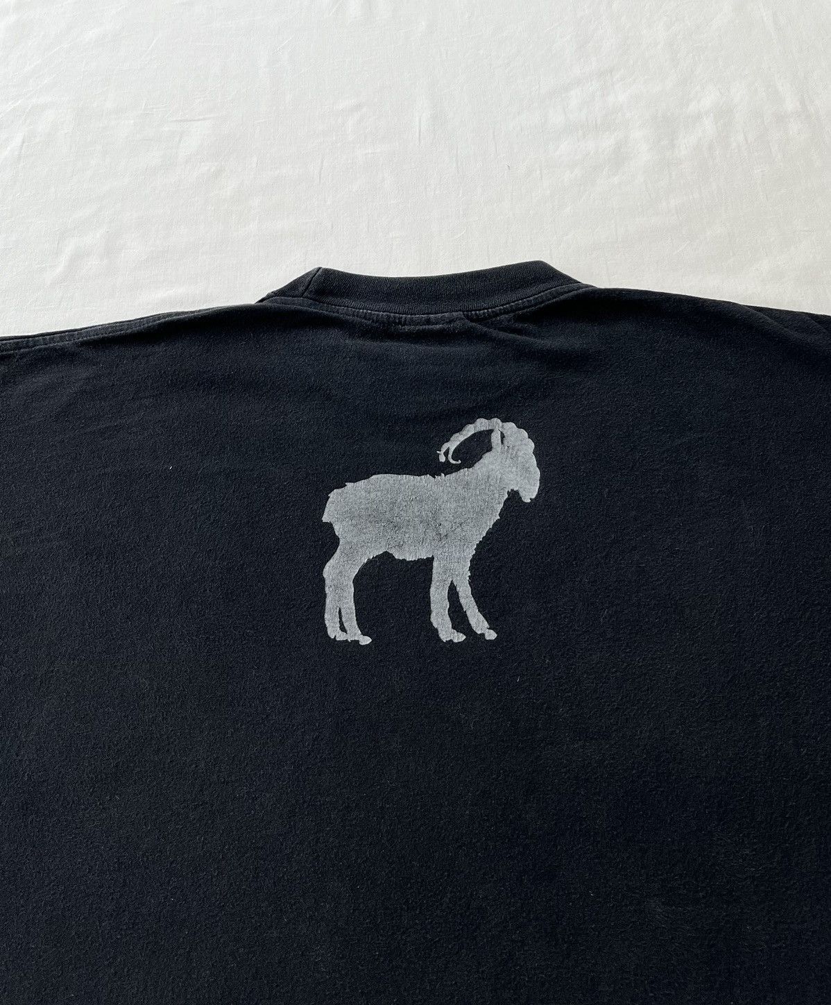 Band Tees Vintage 2001 Slipknot Iowa Goat Rock Band Black T-shirt Size US L / EU 52-54 / 3 - 16 Thumbnail