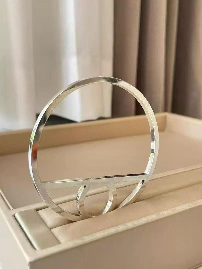 Hermes HERMES Vintage Silver Bracelet, Rare, GC, SH, M319 Size ONE SIZE - 4 Thumbnail