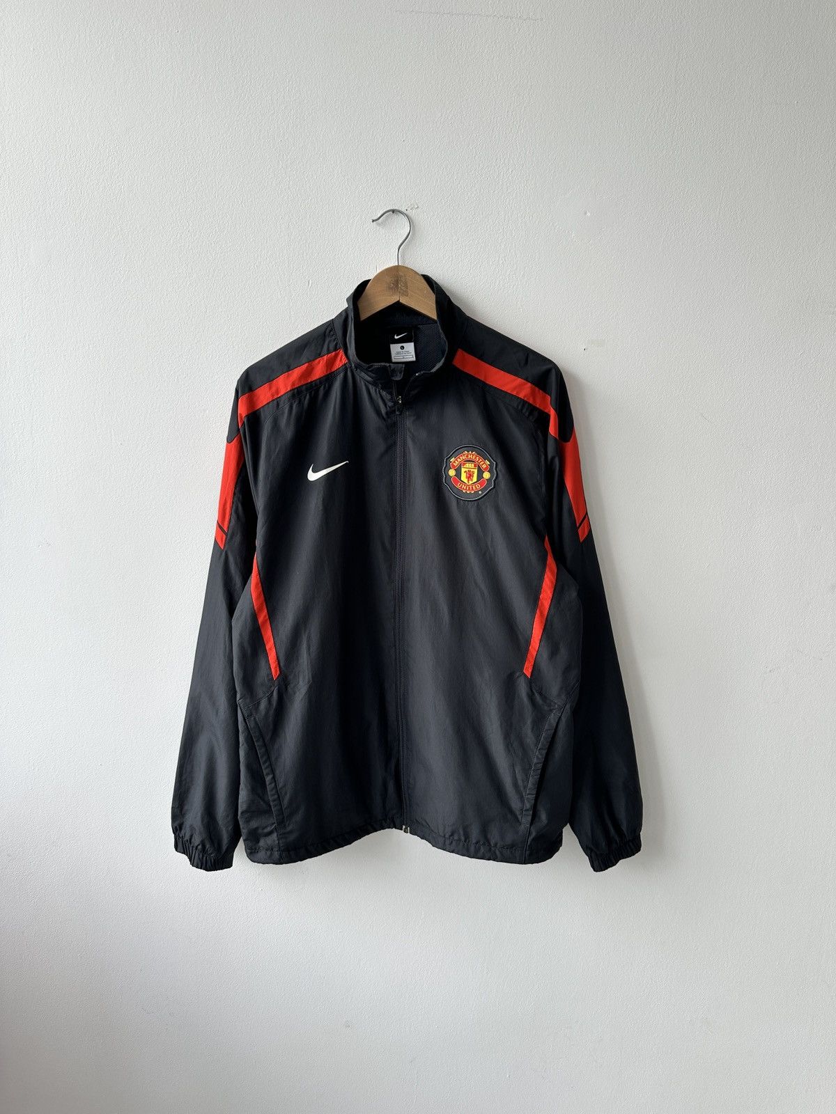 ウェア manchester united Nylon Track Jacket Vintage Nike Manchester United Nylon Track Jacket