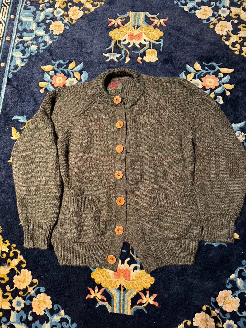Freewheelers Freewheelers Wool sweater green Size US XS / EU 42 / 0 - 1 Thumbnail