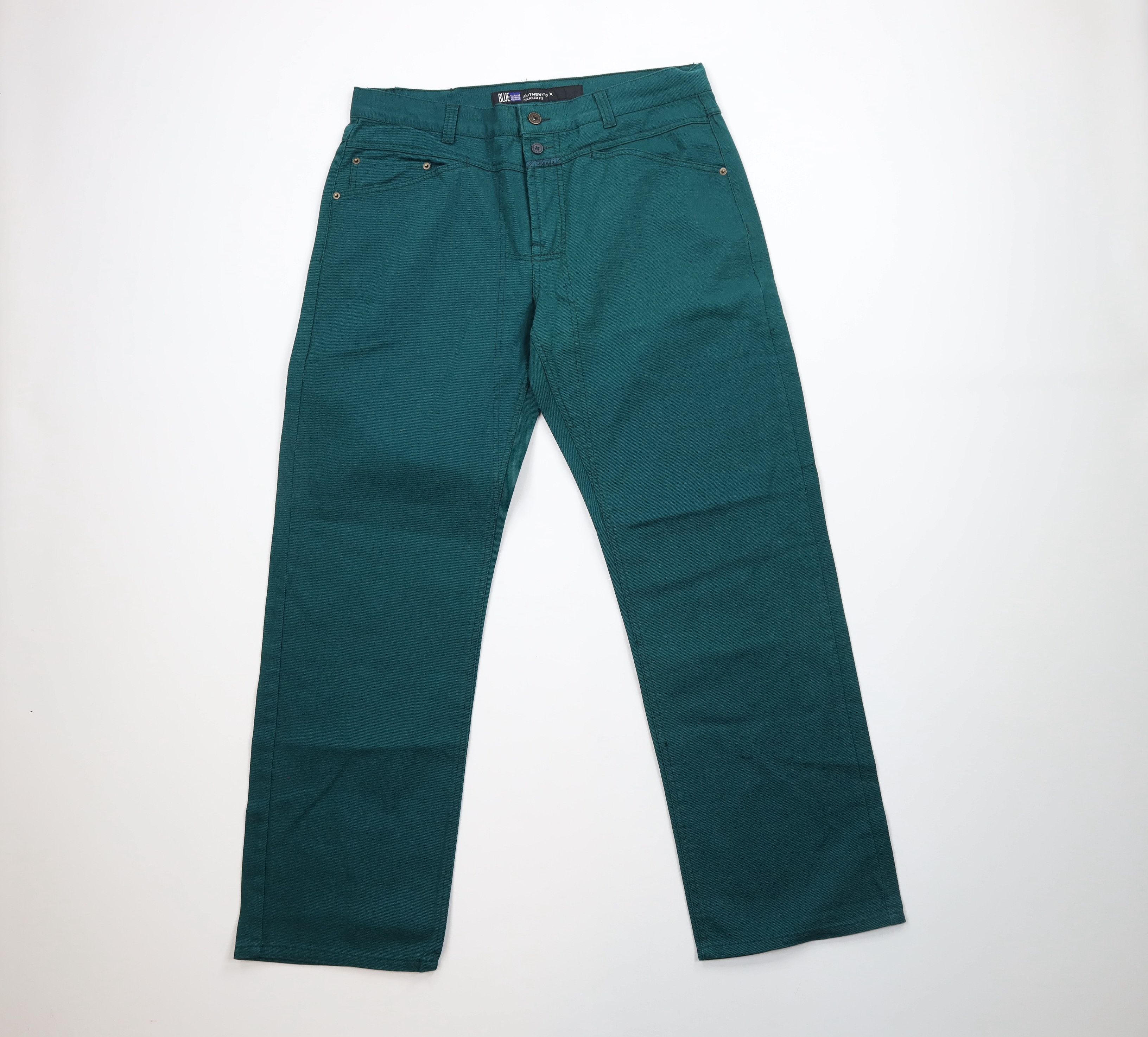 Marithe + Francois Girbaud × Vintage NOS Vintage 90s Marithe Francois Girbaud Fit Wide Leg Jeans Size US 36 / EU 52 - 1 Thumbnail