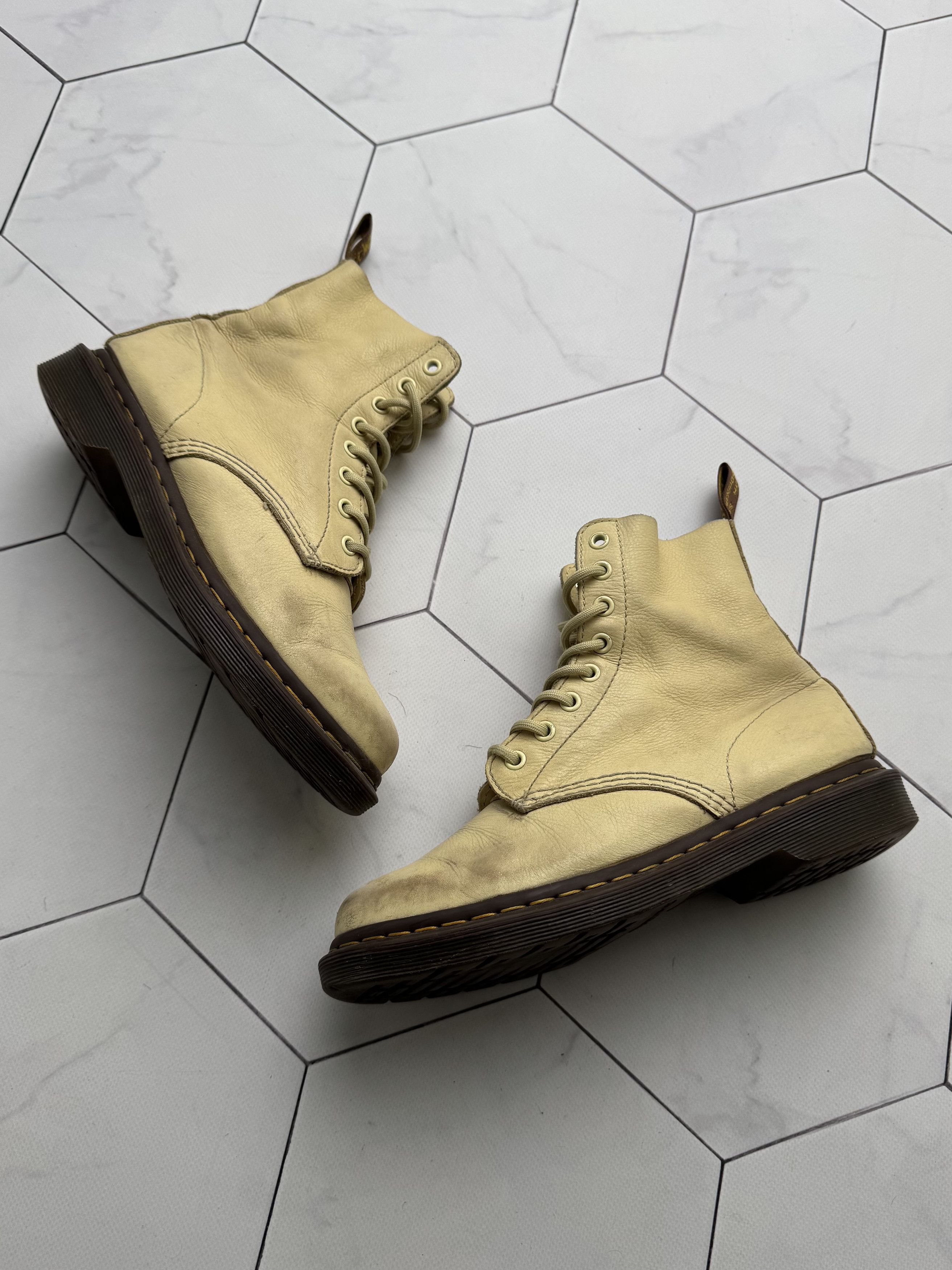 Dr. Martens Y2K Dr Martens Leather Ankle Boots Lace Up Combat Boots B4 Size US 9 / IT 39 - 1 Thumbnail