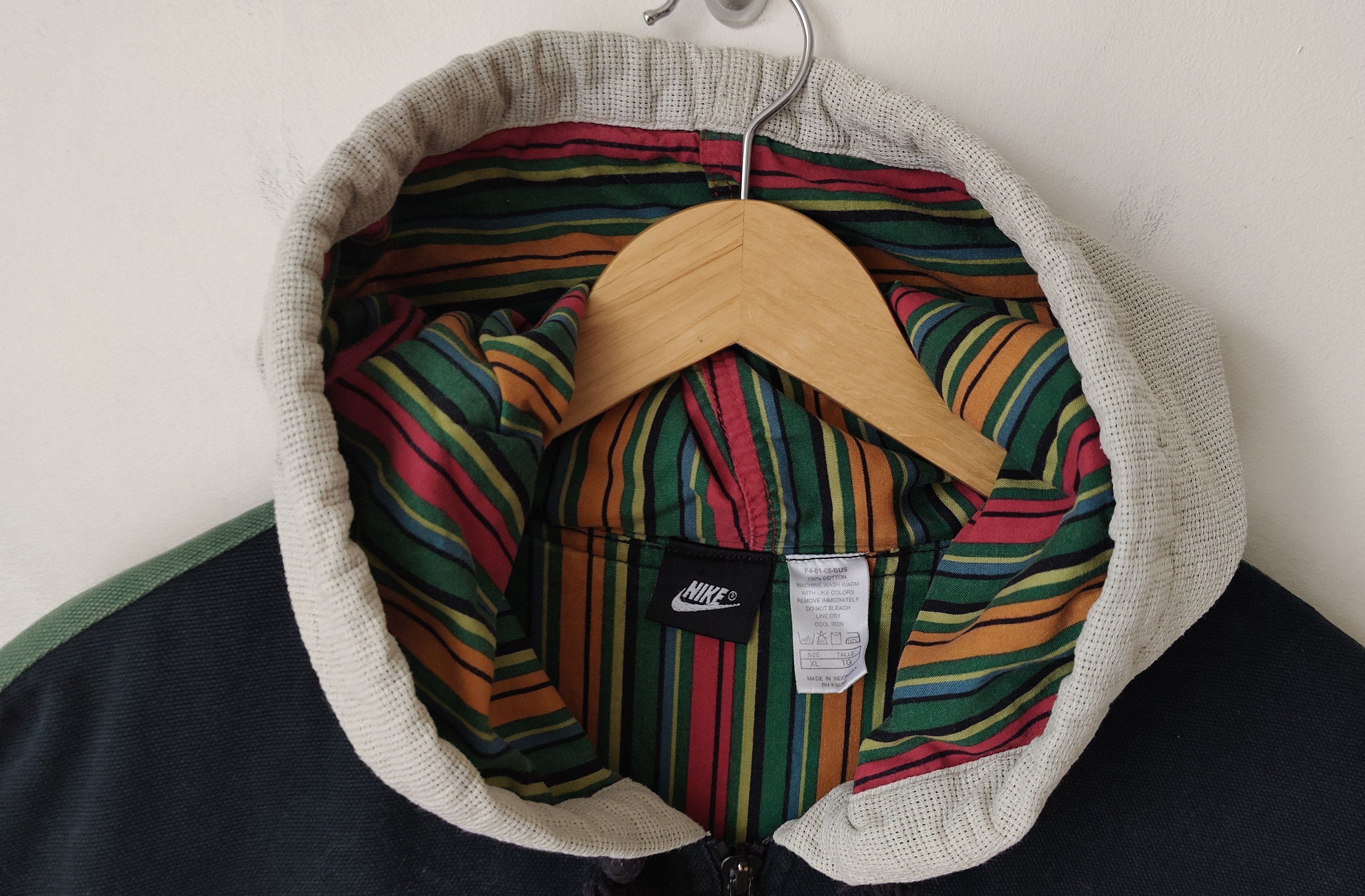 Nike Vintage 90s Nike Alley Hoops Dunk Yard Jacket Size US XL / EU 56 / 4 - 3 Thumbnail