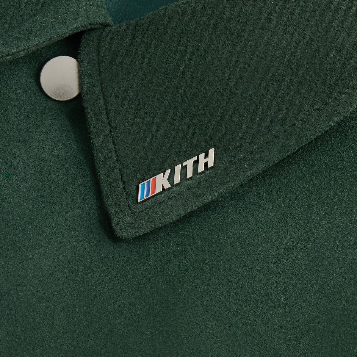 Kith Kith for BMW Finn Suede Jacket in “Vitality” (Dark Green) XL Size US XL / EU 56 / 4 - 5 Thumbnail