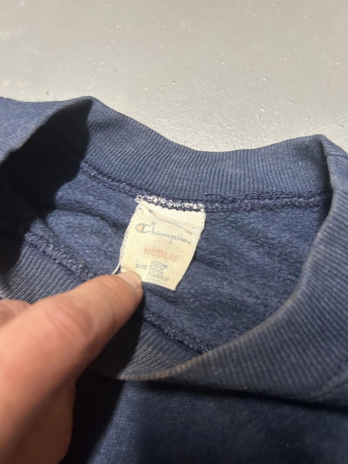 Champion Champion Navy Blue Sweatshirt - Medium Size US M / EU 48-50 / 2 - 4 Thumbnail