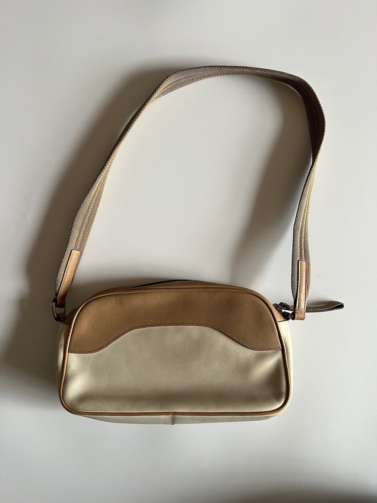 Prada FW2000 PRADA LEATHER SHOULDER BAG Size ONE SIZE - 3 Thumbnail