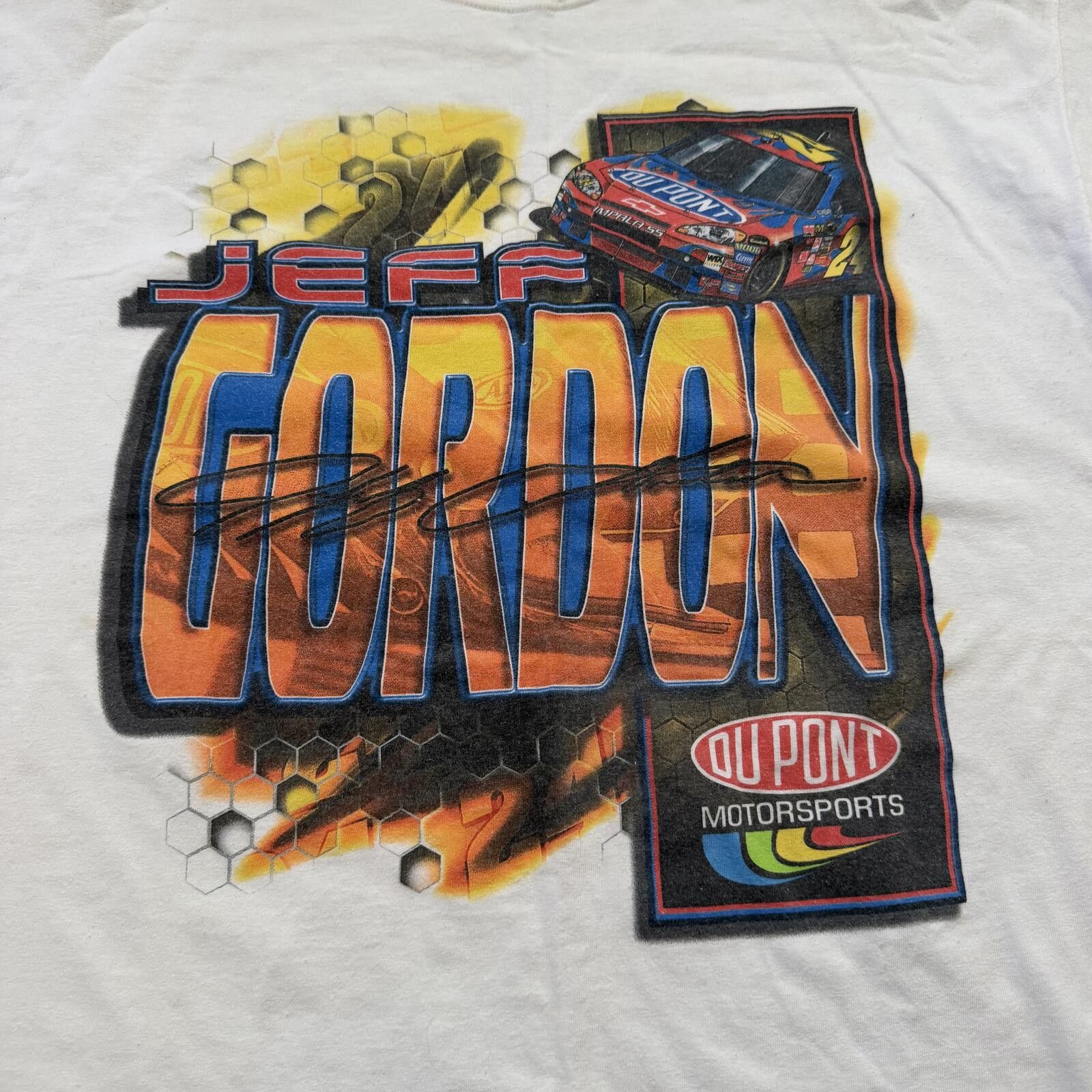Chase Authentics Vintage Jeff Gordon Y2K NASCAR Racing Double Sided Shirt 2XL Size US XXL / EU 58 / 5 - 10 Thumbnail