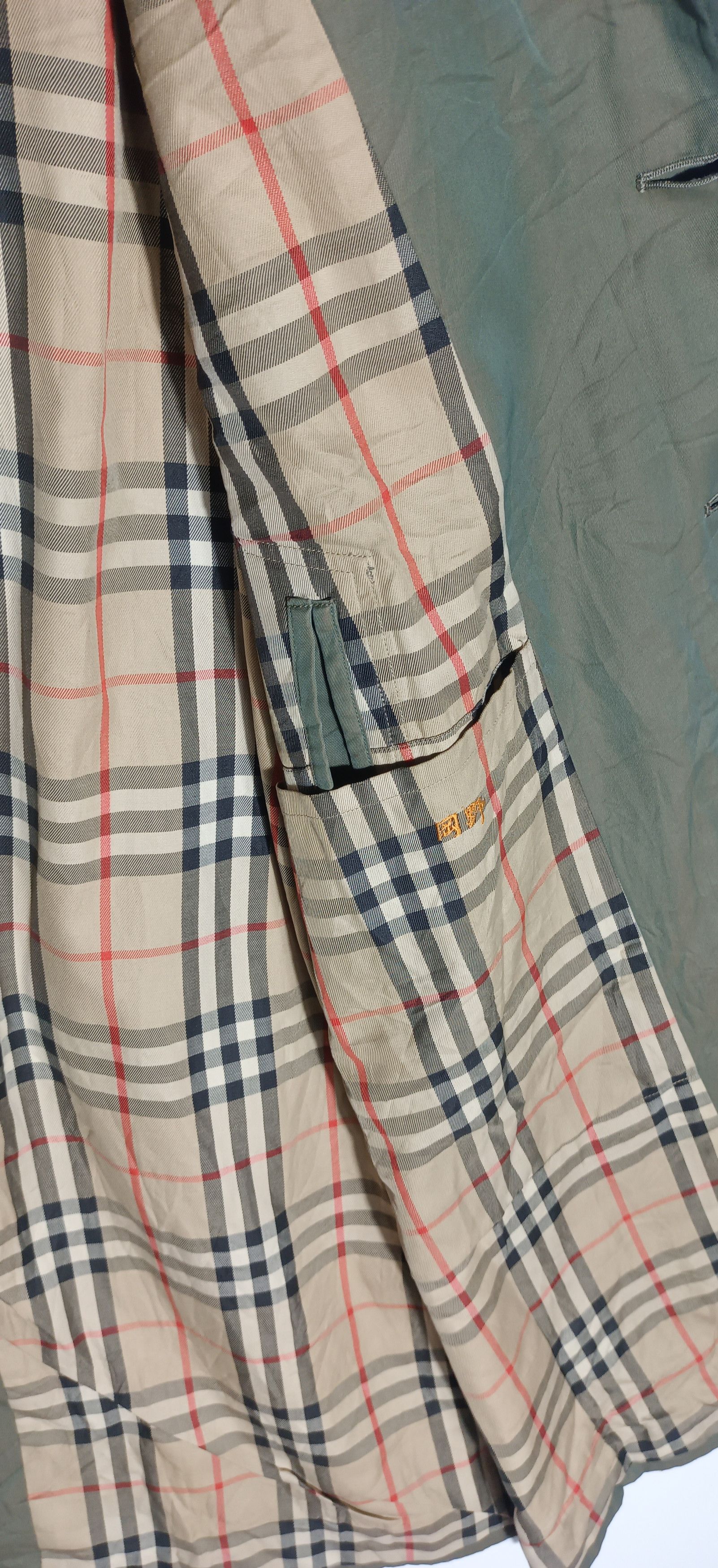 Burberry Vintage 90s💥Burberry Nova Check Trench Coat Size US M / EU 48-50 / 2 - 14 Thumbnail