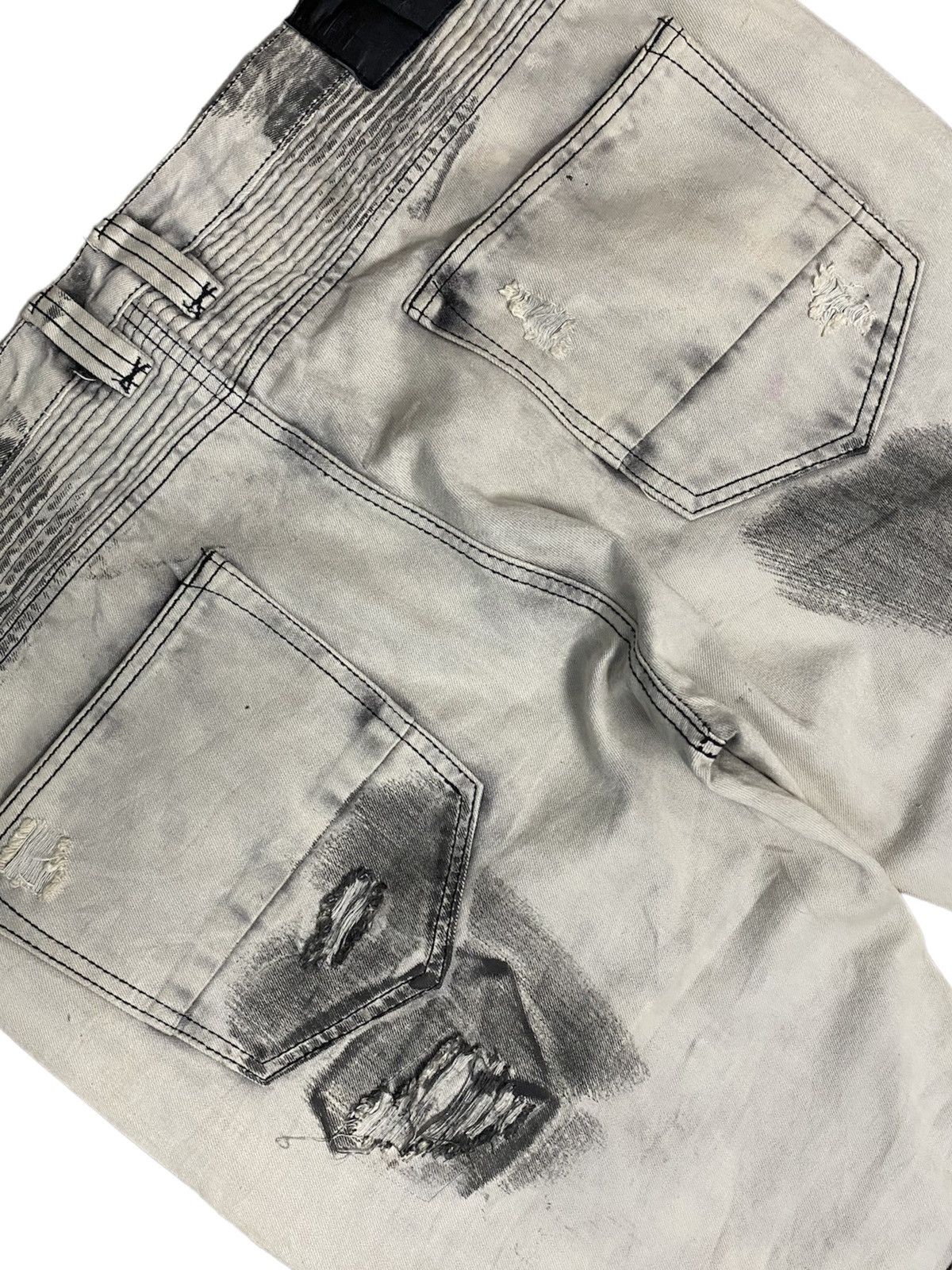 Smoke Rise Smoke Rise Jeans Inspired by Balmain Biker Jeans Size US 42 / EU 58 - 6 Thumbnail