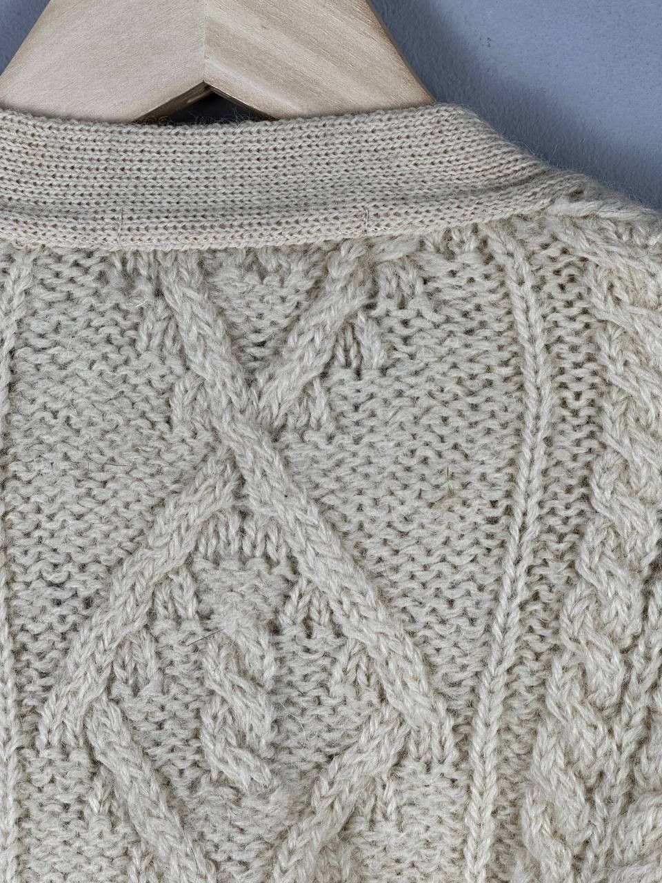 Highland Highland Home Industries 90s Made In Scotland Knit Cardigan Size US L / EU 52-54 / 3 - 13 Thumbnail