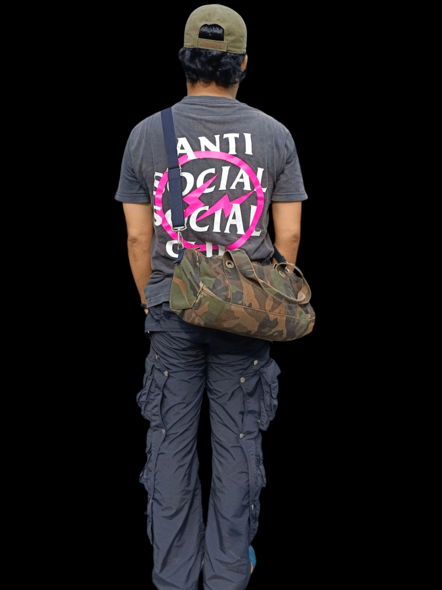 PPFM PPFM DUFFLE CAMOUFLAGE 2WAYS Size ONE SIZE - 3 Thumbnail